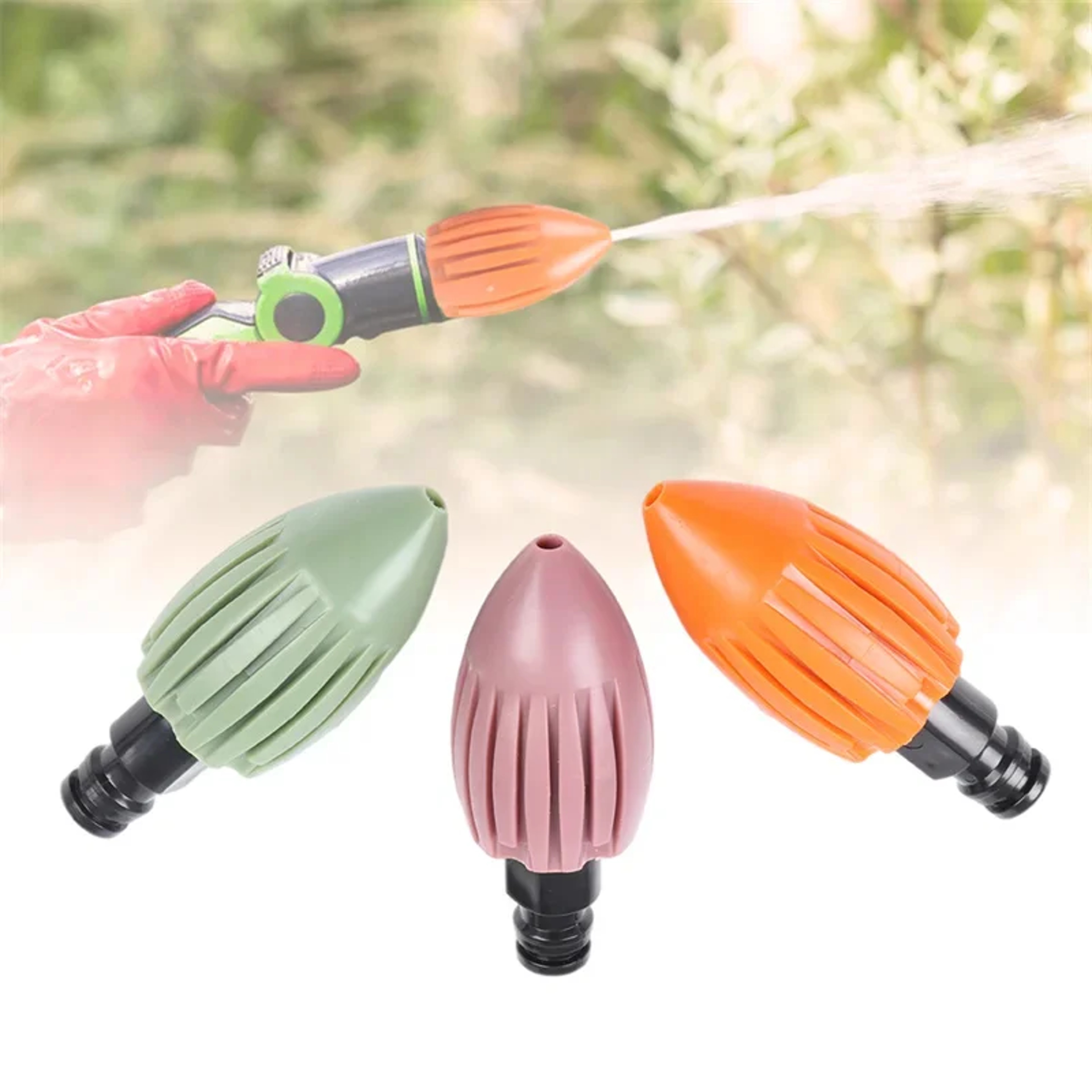 Home Sewer Pressure Washer Nozzle, High-Power Roof Drainage Pipe Cleaner, Flusher Attachment for Garden Hose, Drain Pipe – view 2