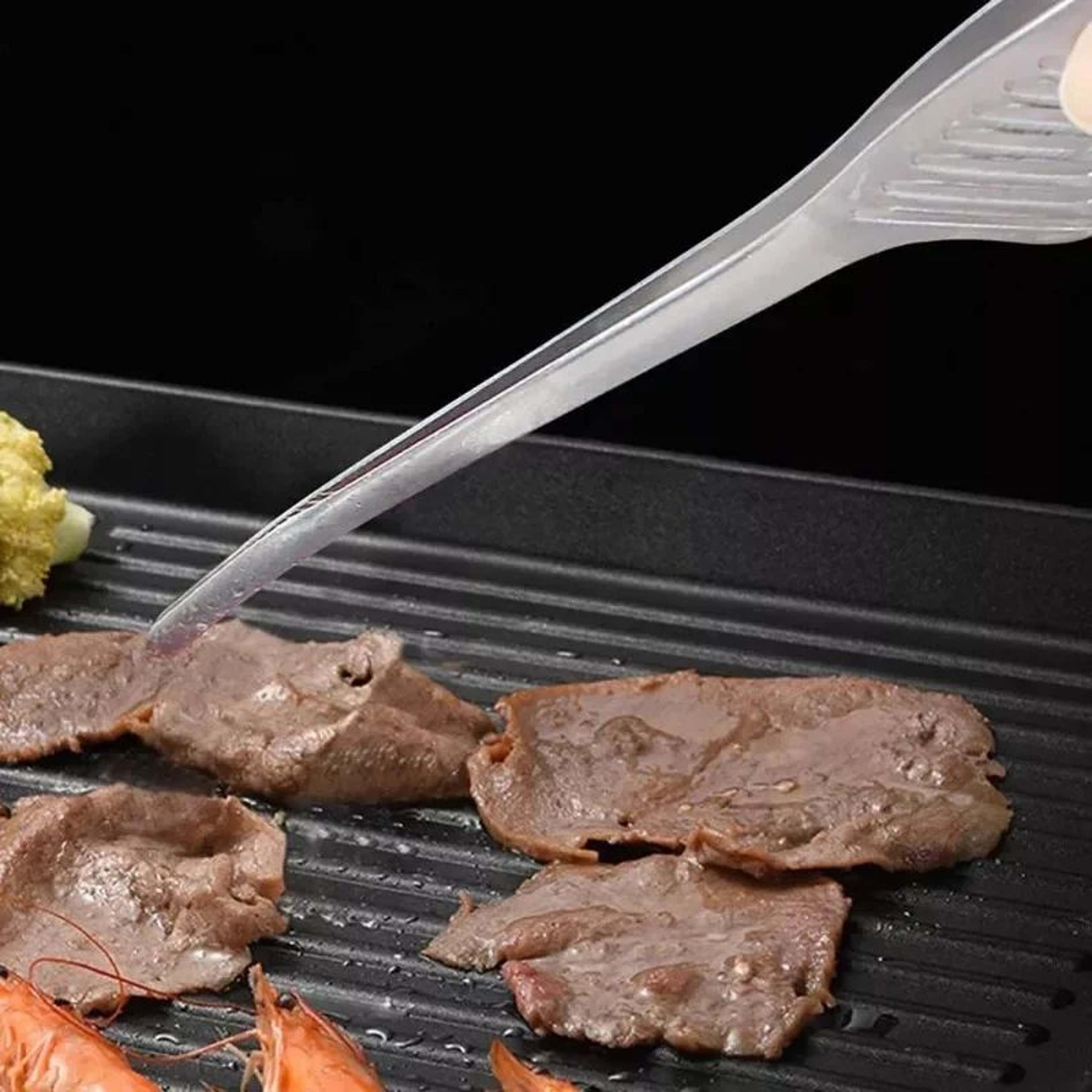 Premium Stainless Steel Precision Tongs NonSlip Heat Resistant Kitchen Tweezers For BBQ Grilling Co 1