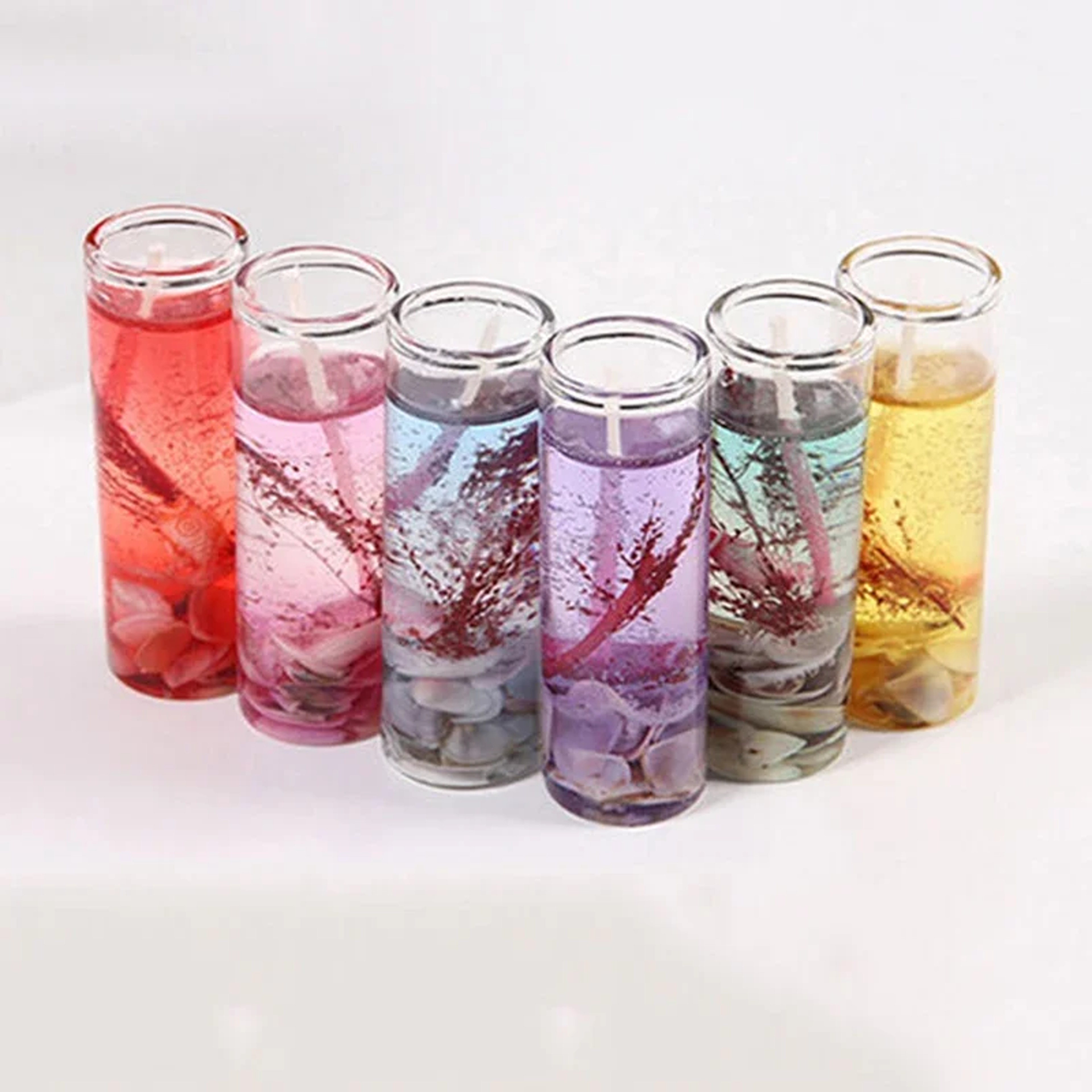 Ocean Shell Scented Candle Aromatherapy Smokeless Jelly Candle Romantic Home Decor Gift For Valenti 4