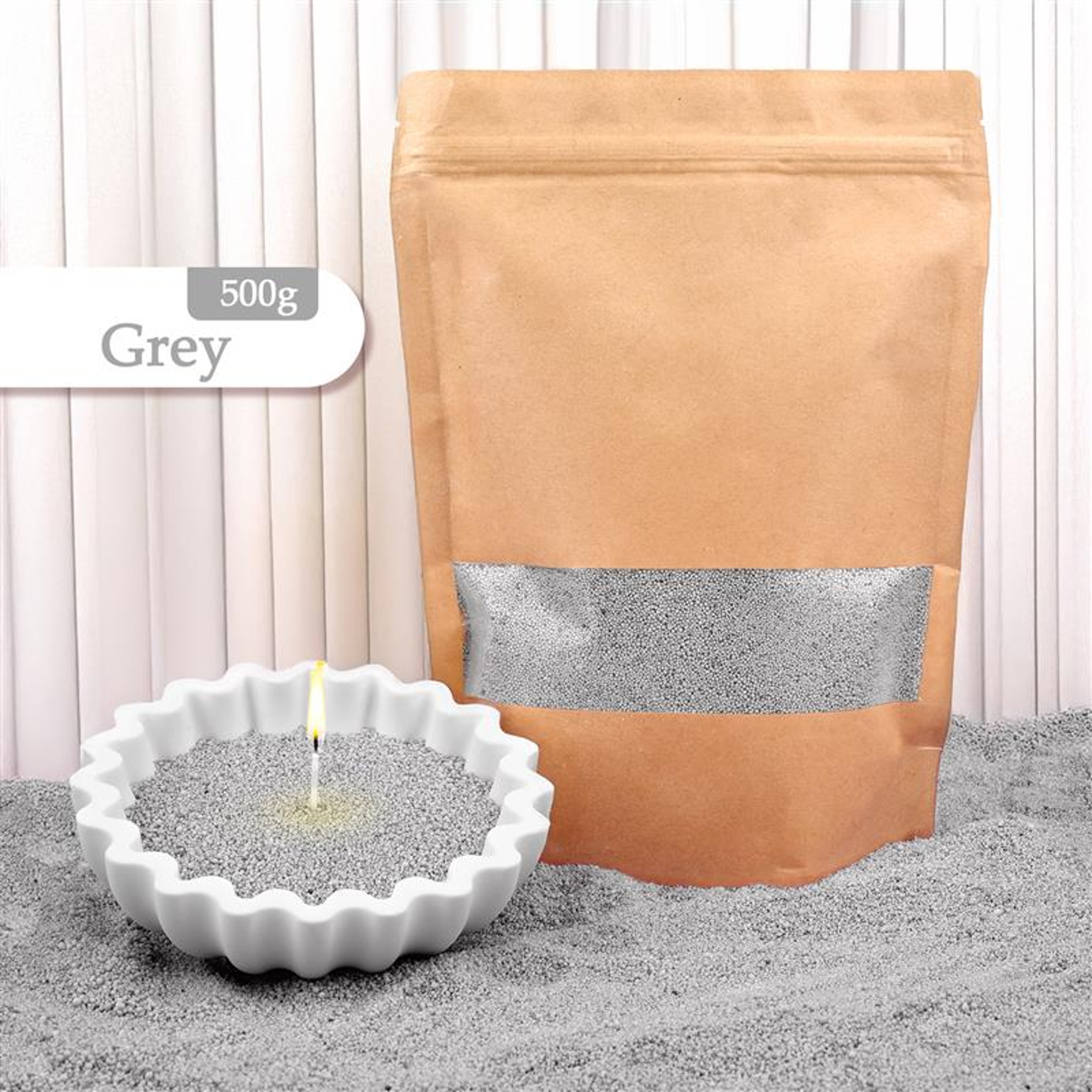 Colorful Granular Pearl Wax, DIY Candle Making Materials, Handmade Sand Painting Wax For Colour Sand Crafts – view 13