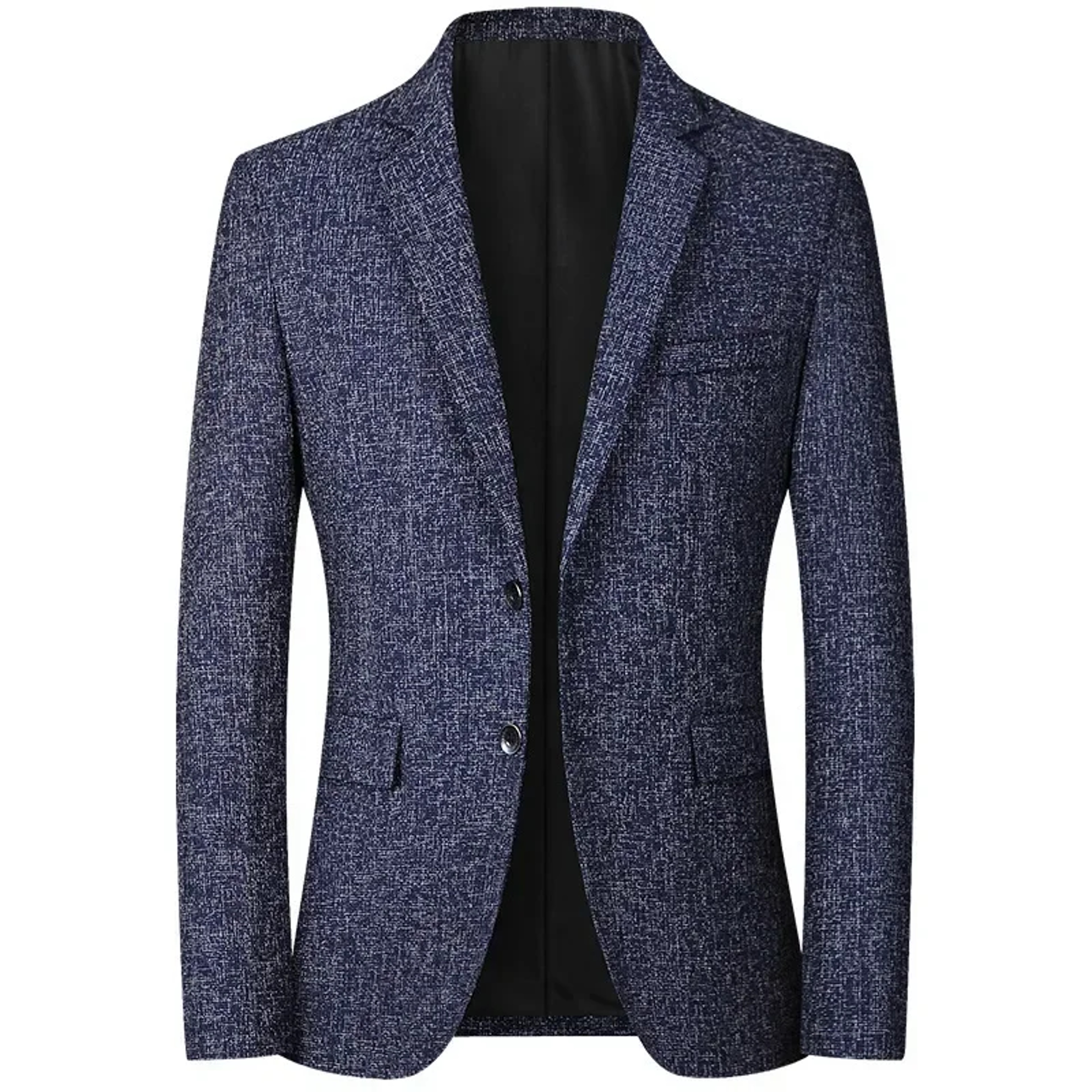 Slim Fit Blazer for Men, Quality Spring Formal Wear, Solid Business Casual Jackets and Coats – view 1