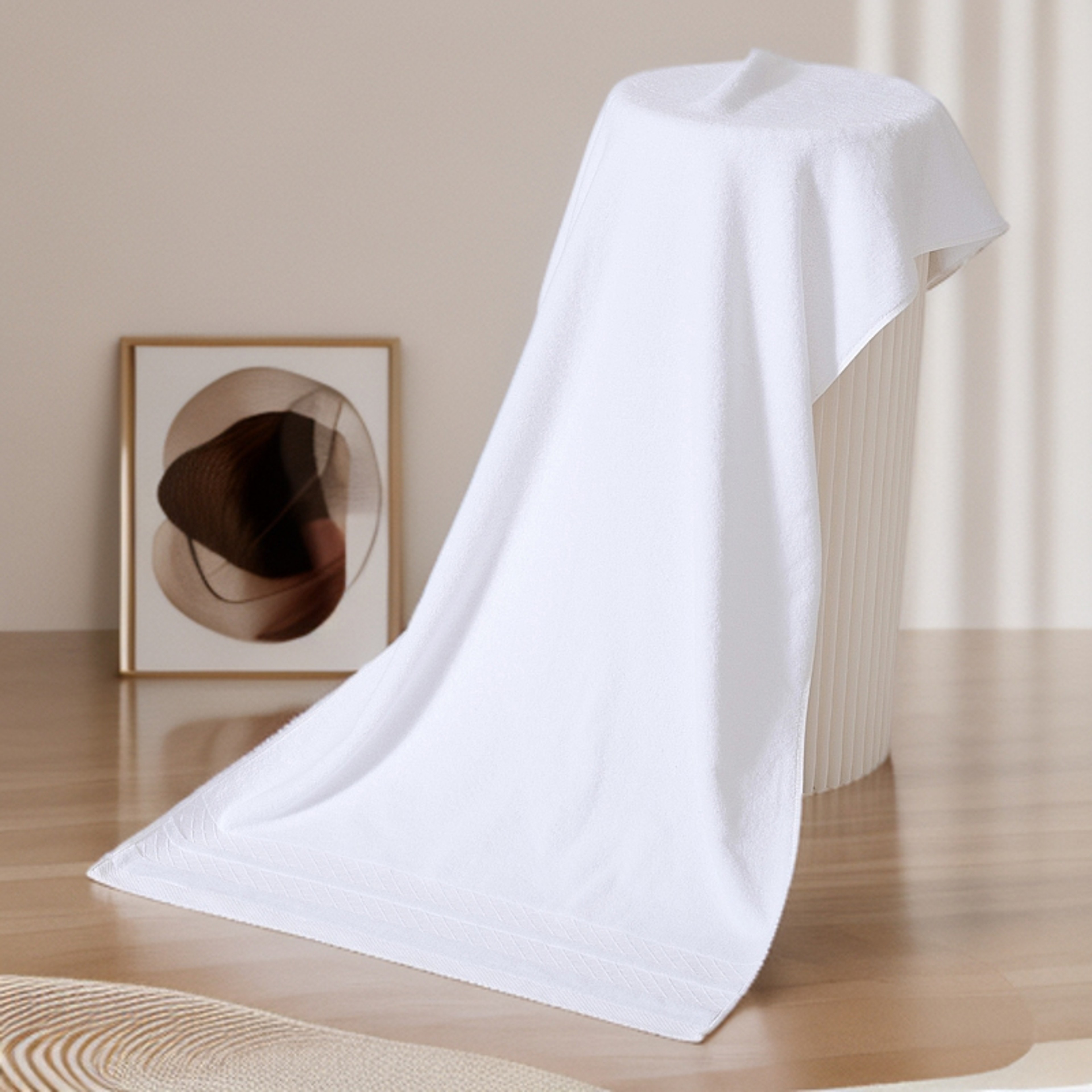 Ultra Soft, Highly Absorbent Bath Towels, Luxury Long Staple Pure Cotton, Large Thick Towels for Home, Bathroom – view 2