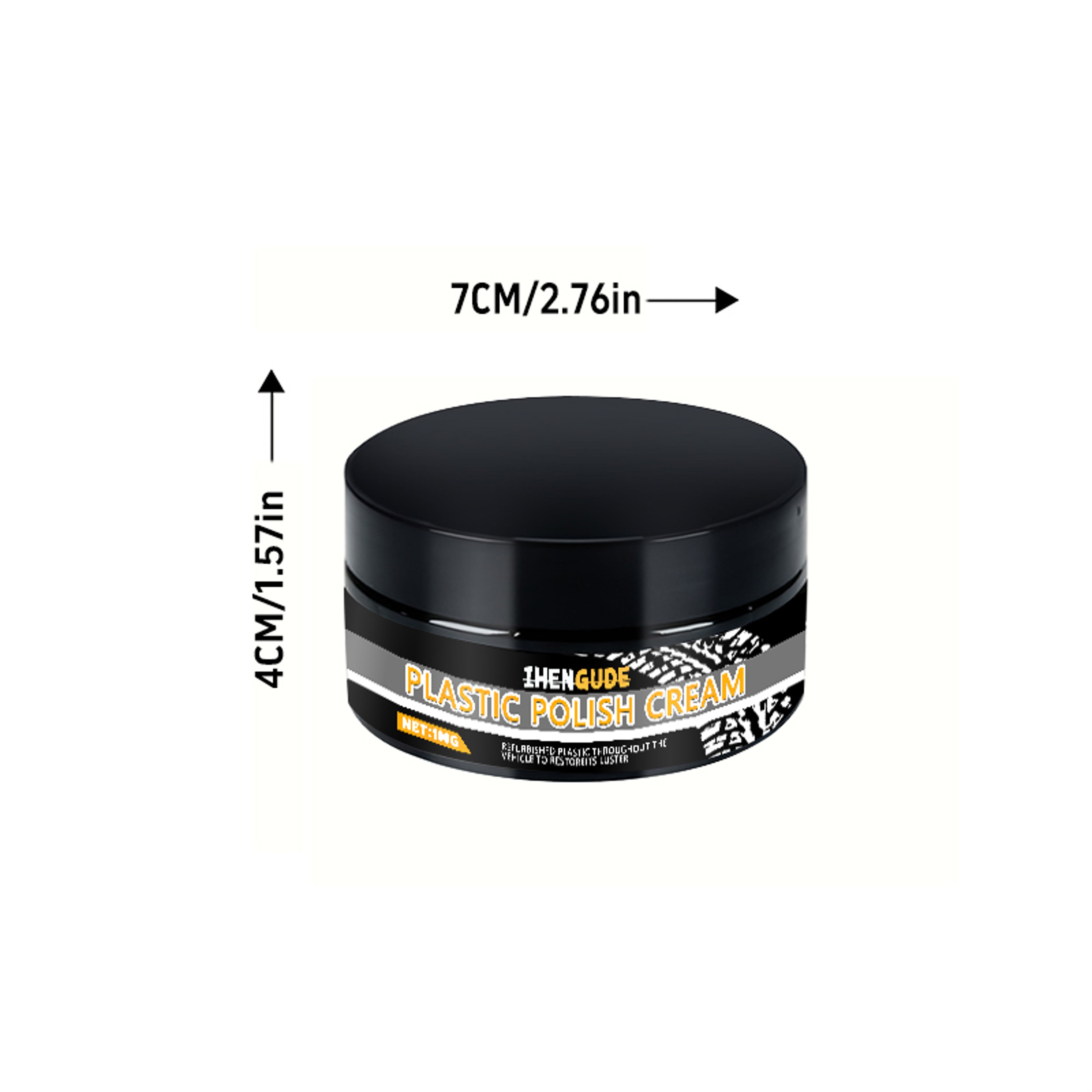 Car Long-Lasting Gloss Enhancer, Tire Polishing Protective Paste, Durable Shine for Wheels, Tire Protector – view 6