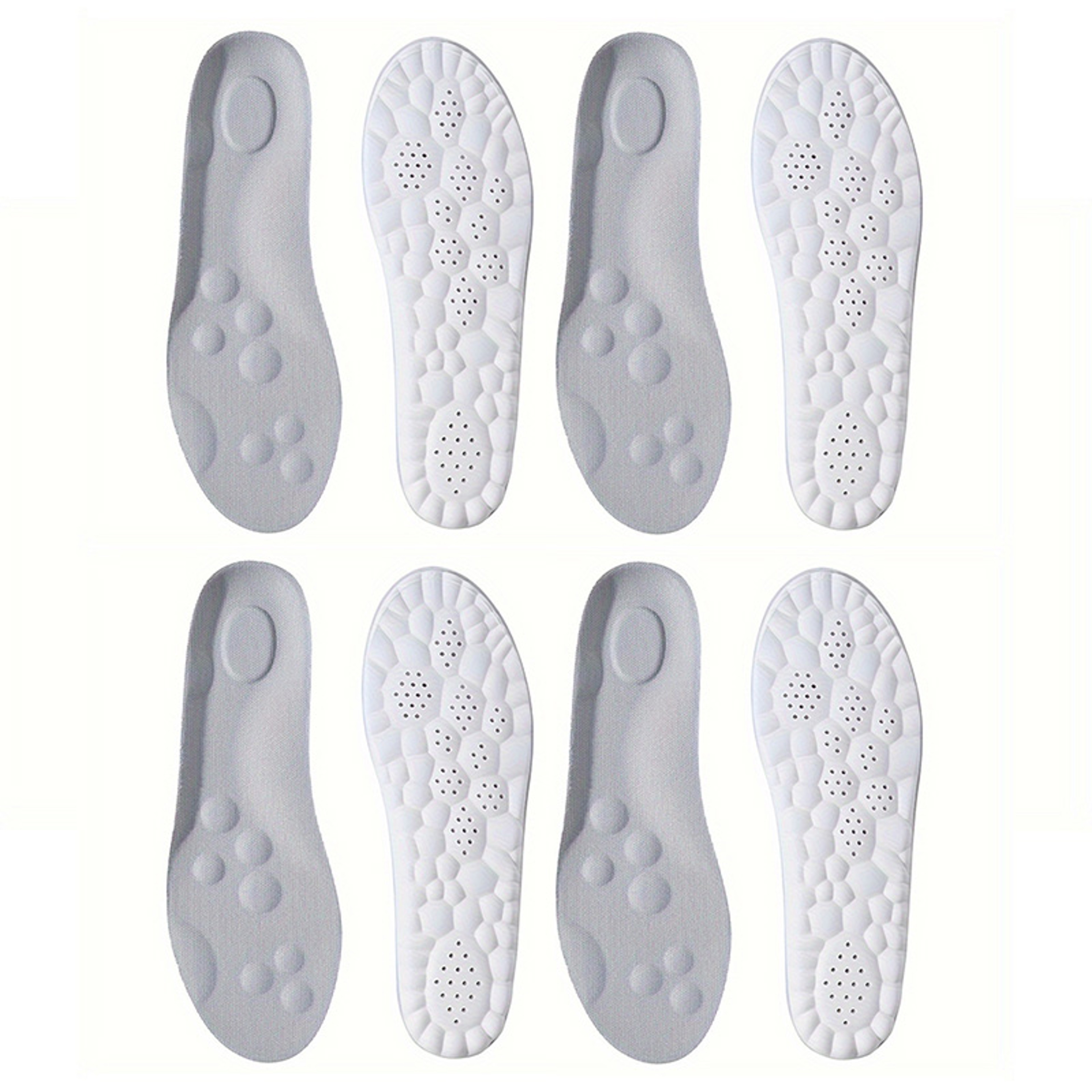 Soft Arch Support Orthotic Insoles High Elasticity Latex Sport Insoles Breathable Deodorant Shoe Pa 11