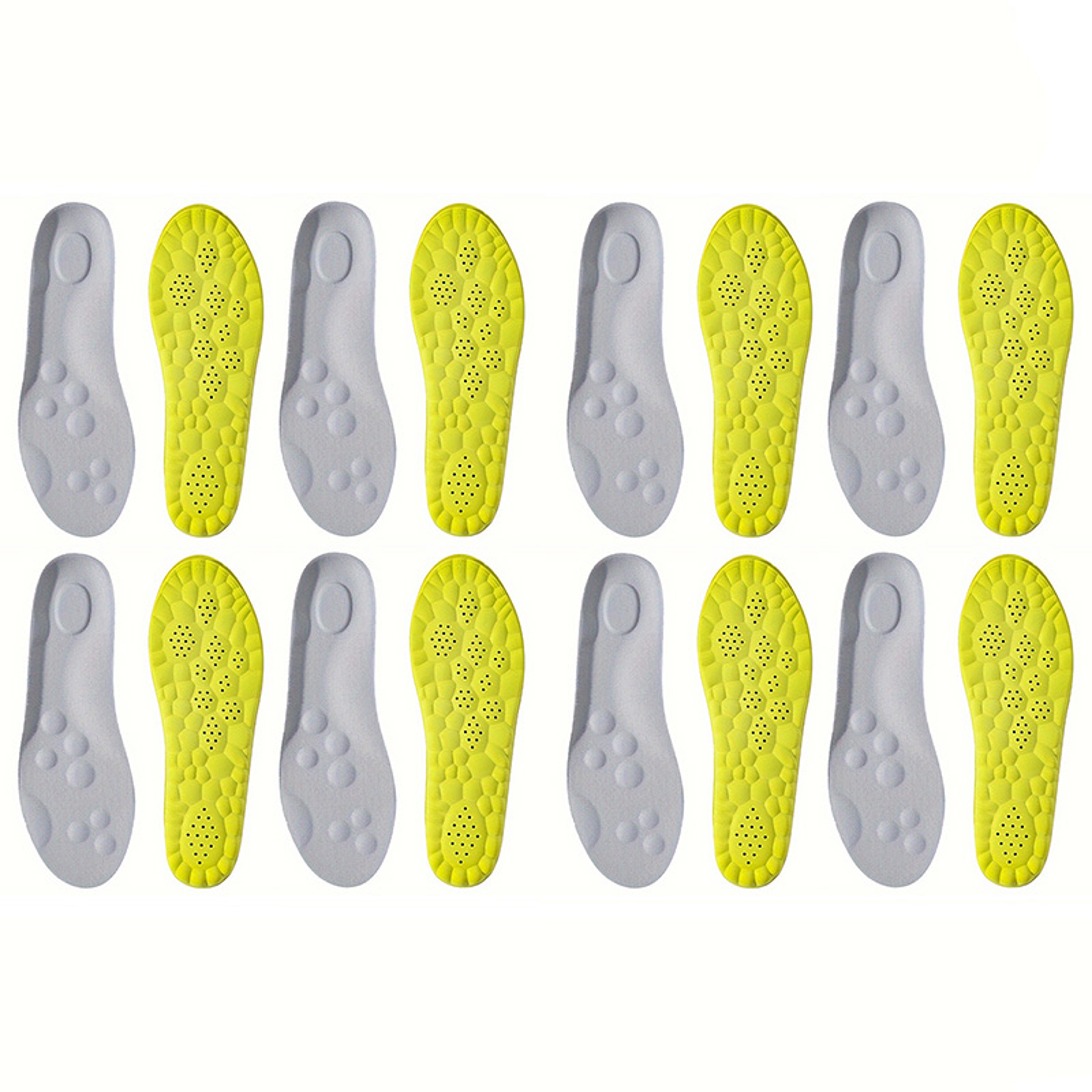 Soft Arch Support Orthotic Insoles High Elasticity Latex Sport Insoles Breathable Deodorant Shoe Pa 16