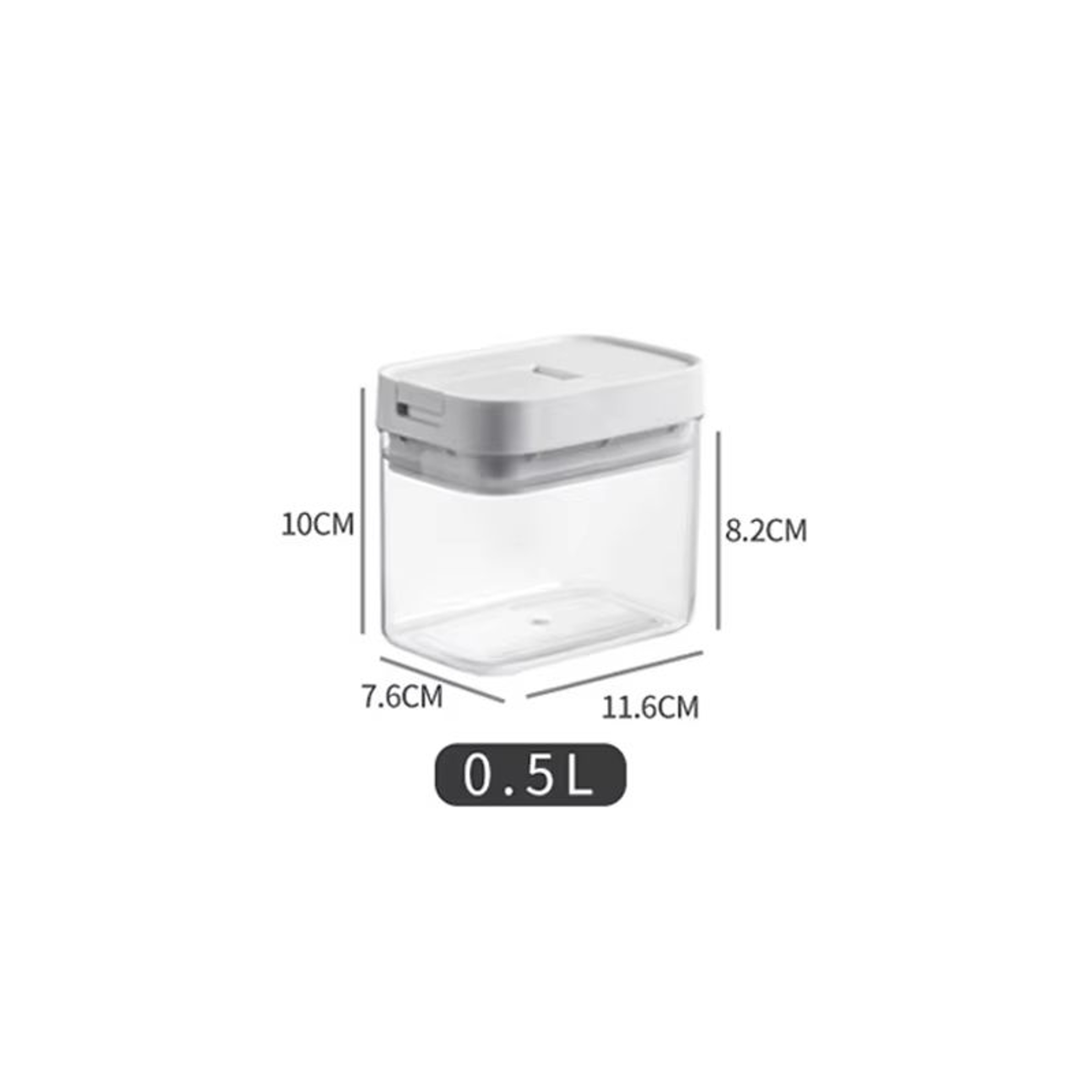 Airtight Pasta Storage Container For Spaghetti Grains And Snacks 5