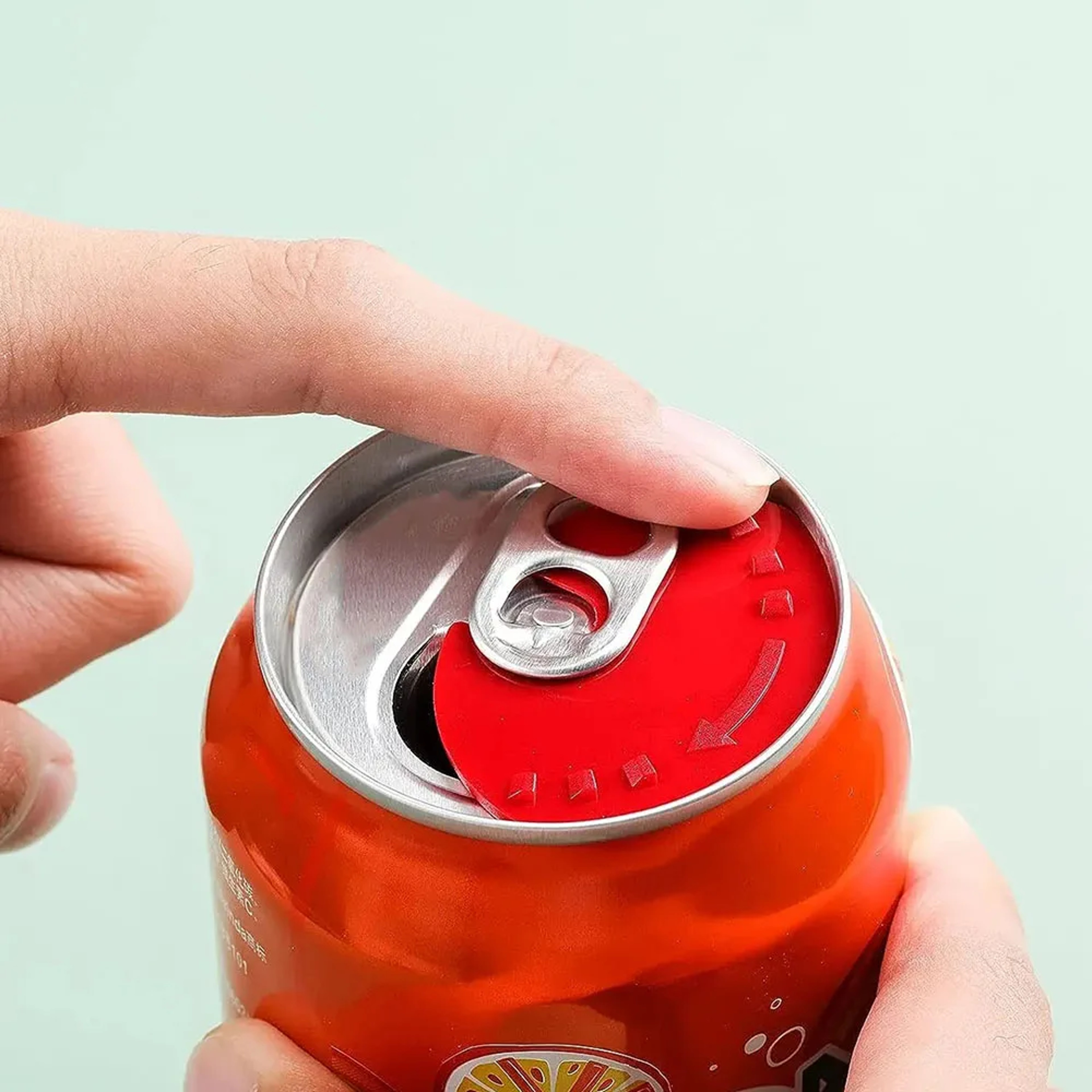 Premium Reusable Beverage Can Caps Set of Resealable Soda Can Protectors with Spill Proof Seal – view 4
