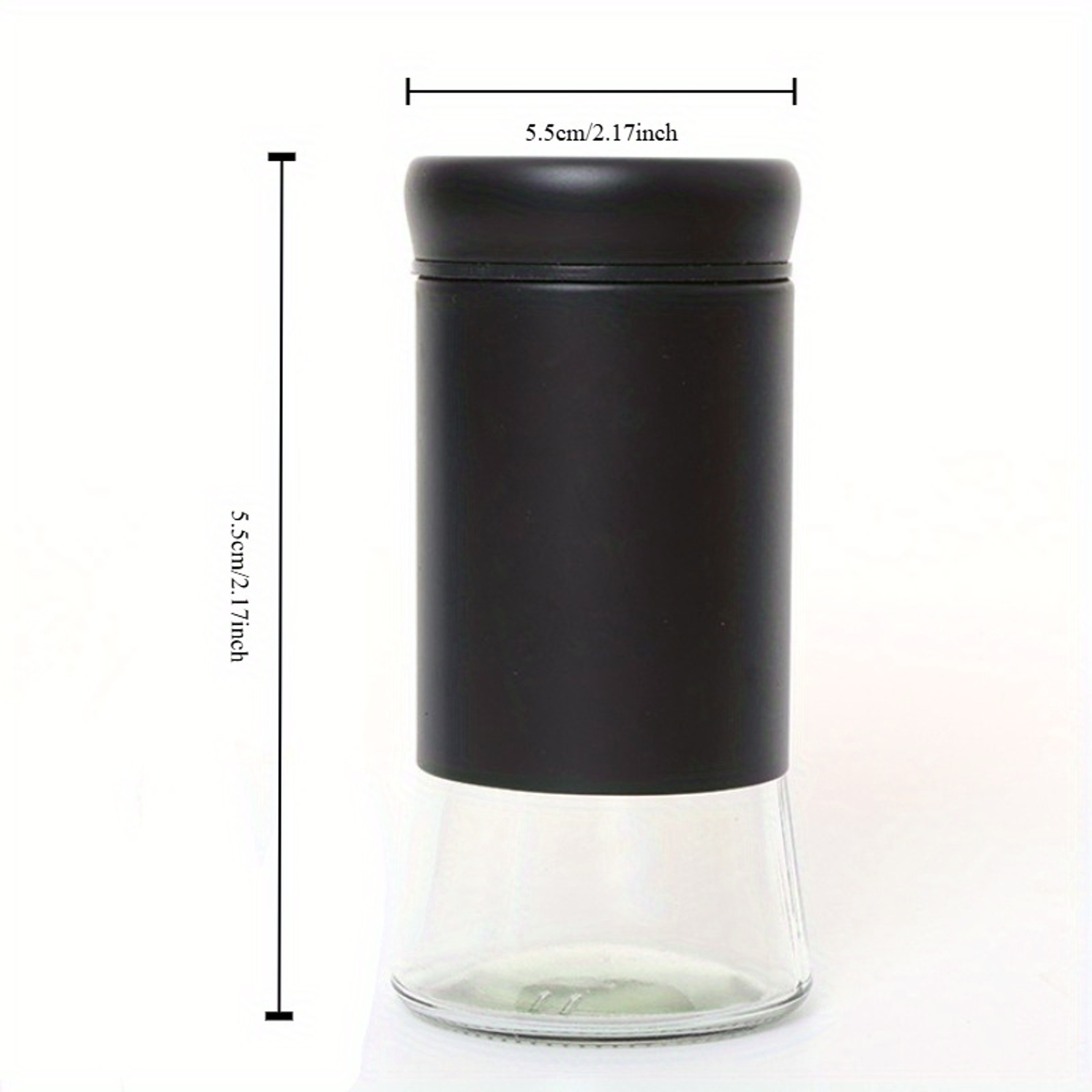 Farmhouse Salt  Pepper Shaker Set Modern Kitchen Spice Shaker Set Condiment Storage Containers 1