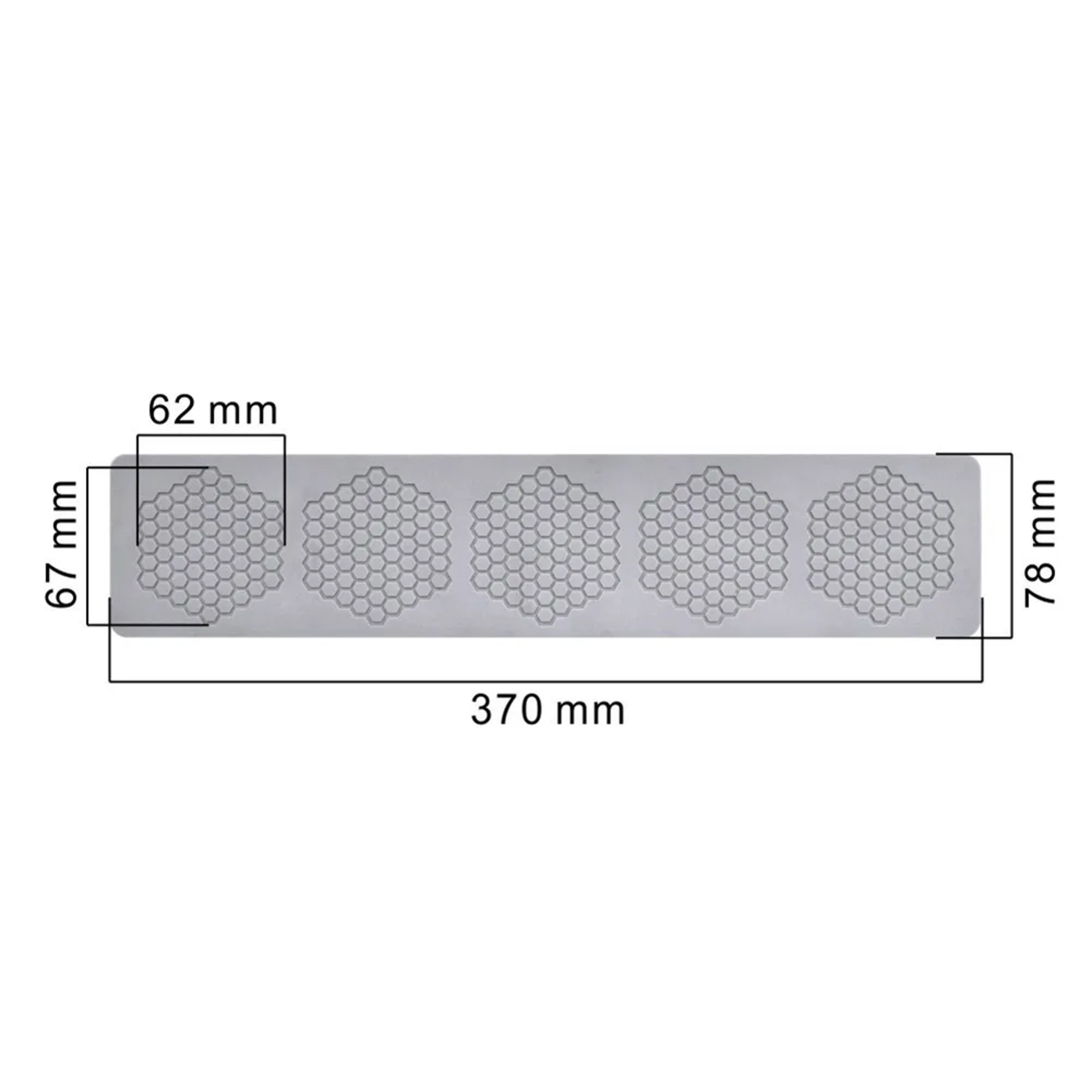 Premium Honeycomb Silicone Mold for Baking Beehive Candy & Fondant Baking Molds – view 6