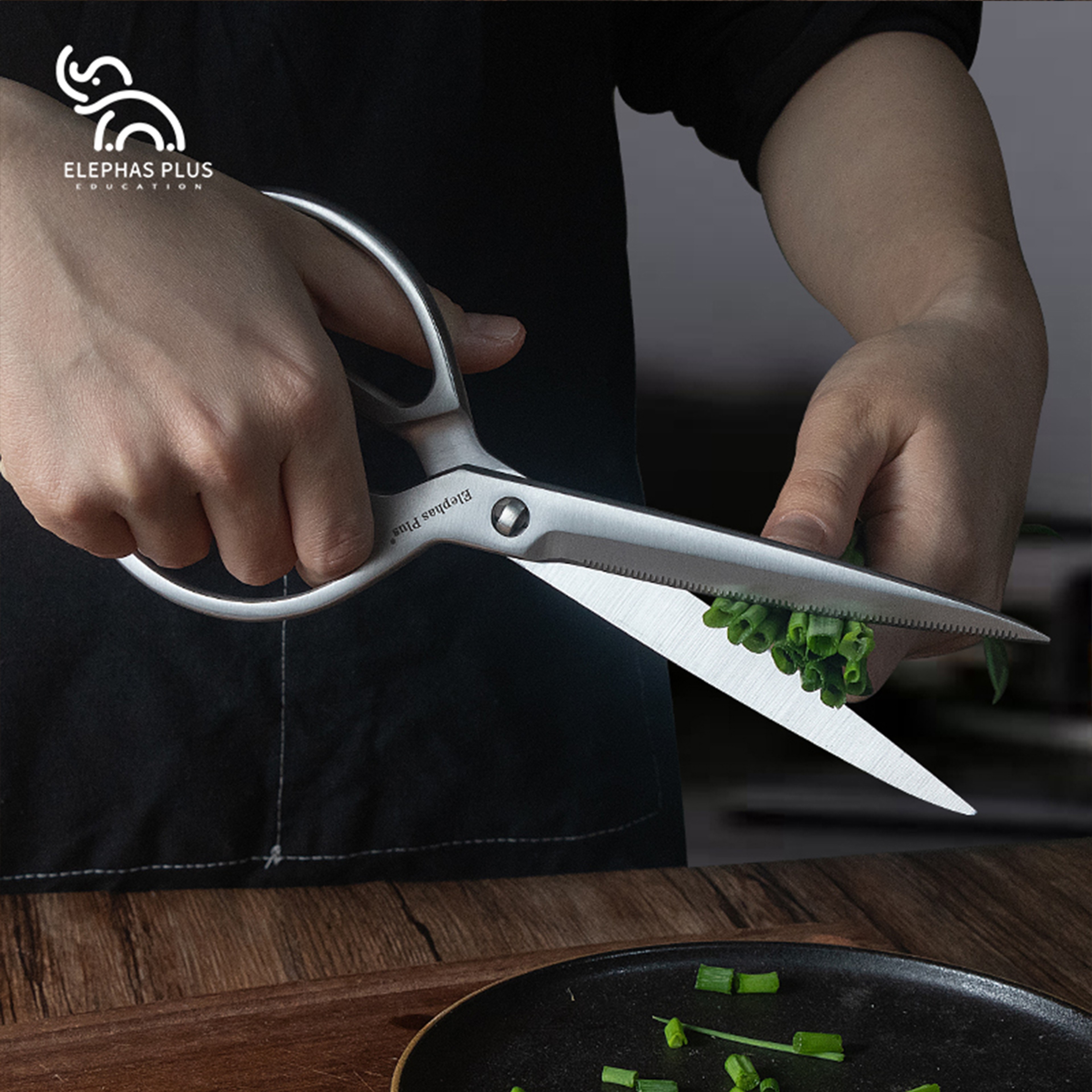 Premium Heavy Duty Multifunctional Kitchen Scissors Stainless Steel All Purpose Cooking & Poultry Shears – view 2