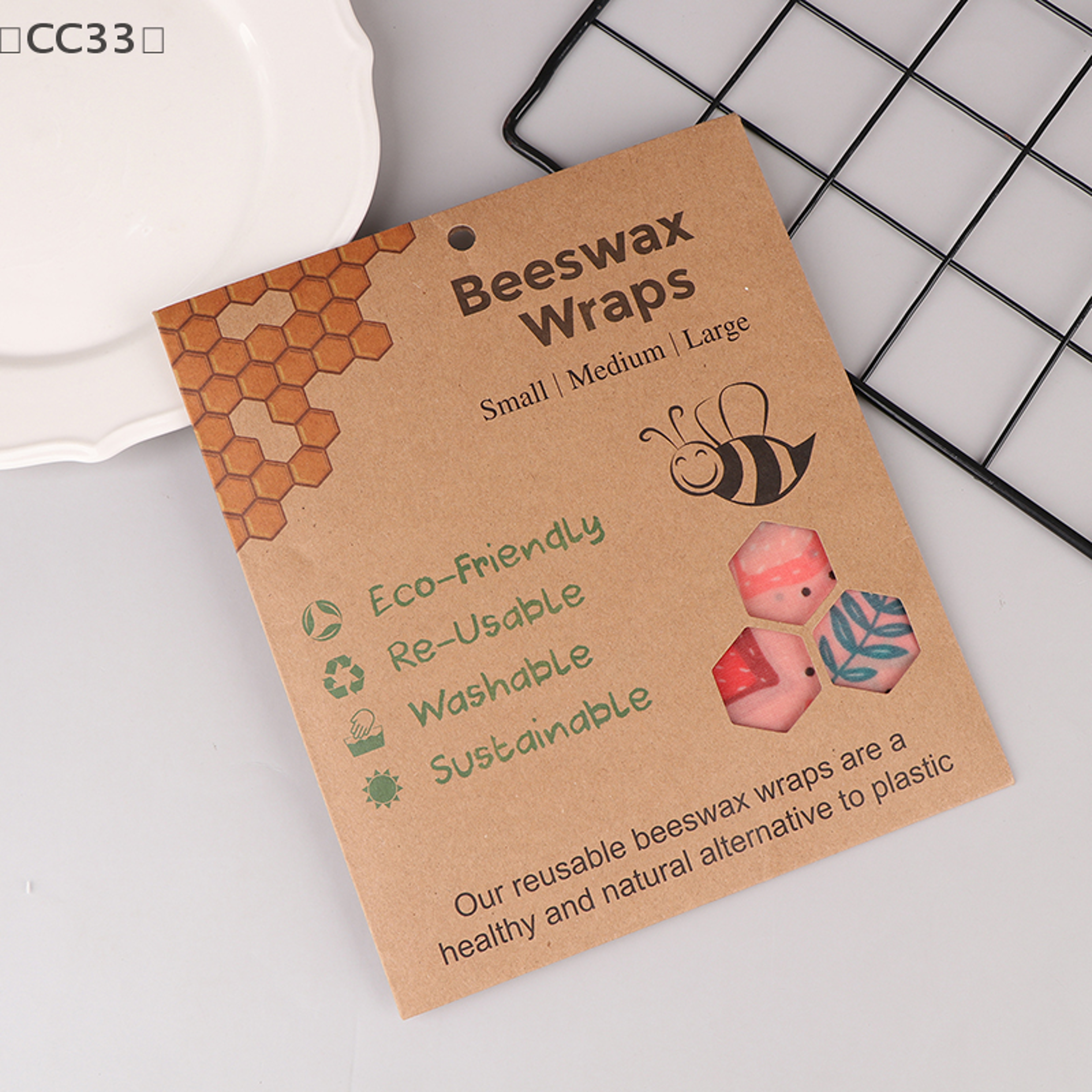 Beeswax Linen Reusable Bread Bag Eco Friendly Fresh Bread Storage Solution 4