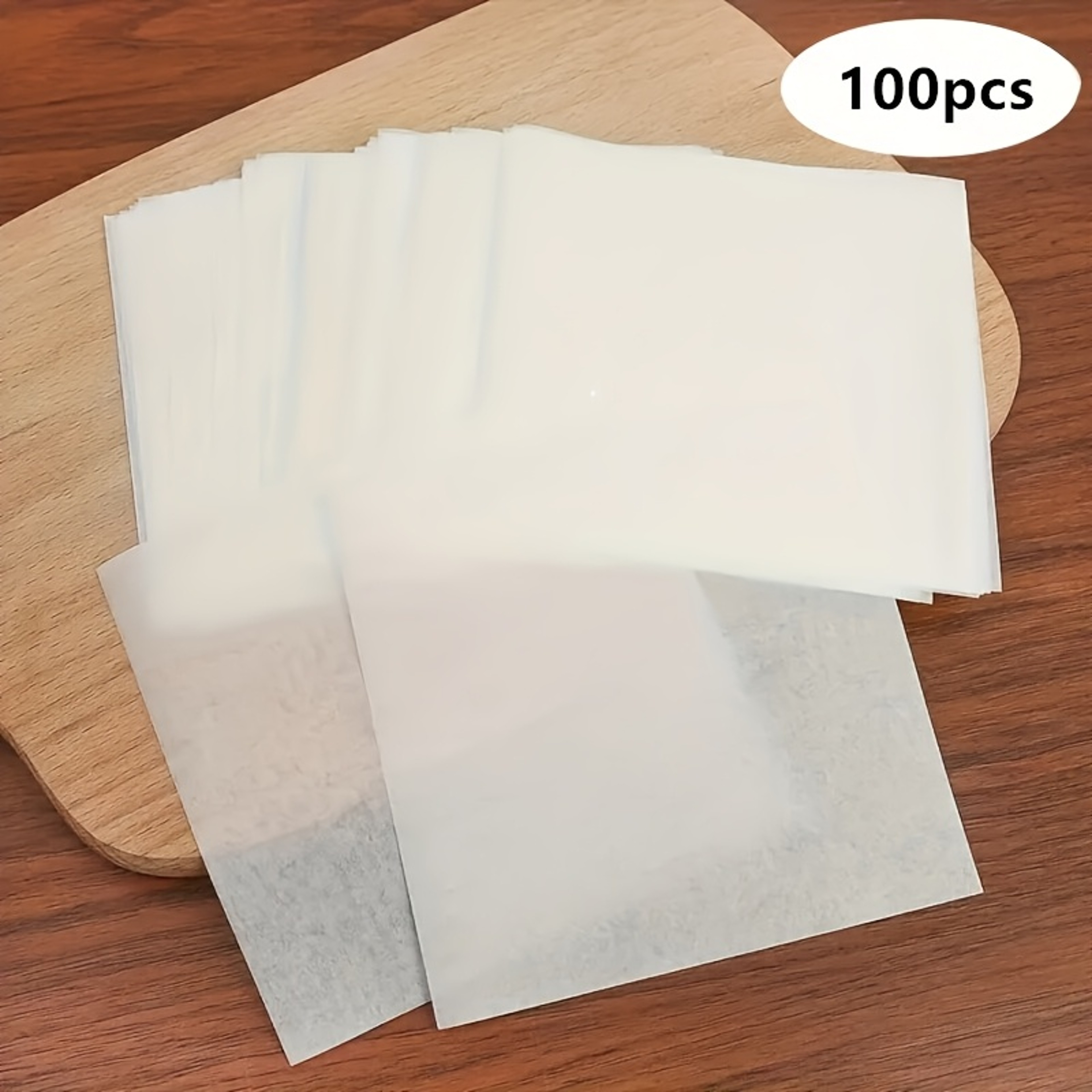 BakeGuard Non Stick Parchment Paper Sheets Pack For Baking Food Storage  Burger Wrapping 5