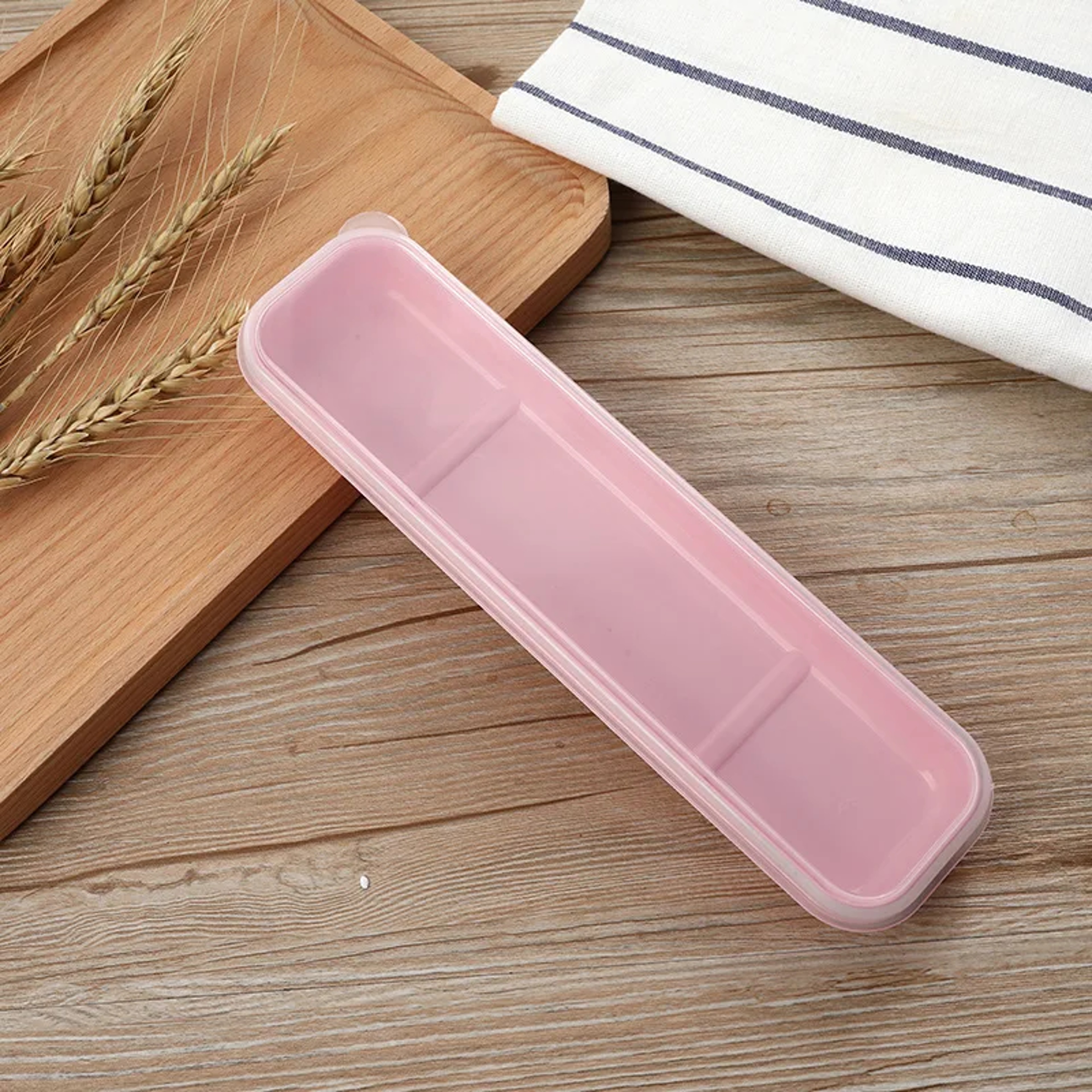 Travel Cutlery Storage Case Portable Utensil Organizer For Spoon Fork Chopsticks  Makeup Brushes 1