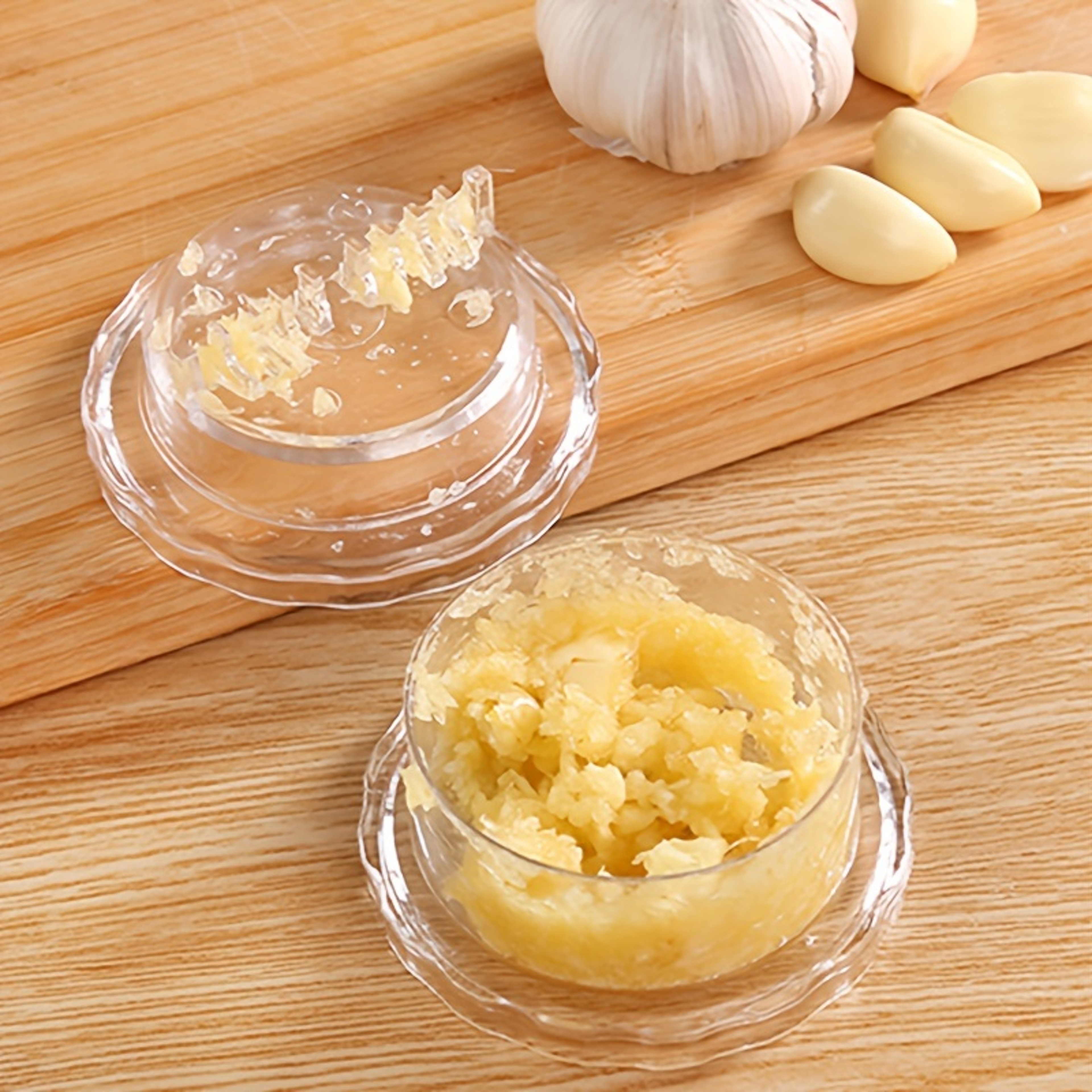 EasyRoll Garlic Press & Mincer Manual Garlic Crusher Kitchen Tool – view 6