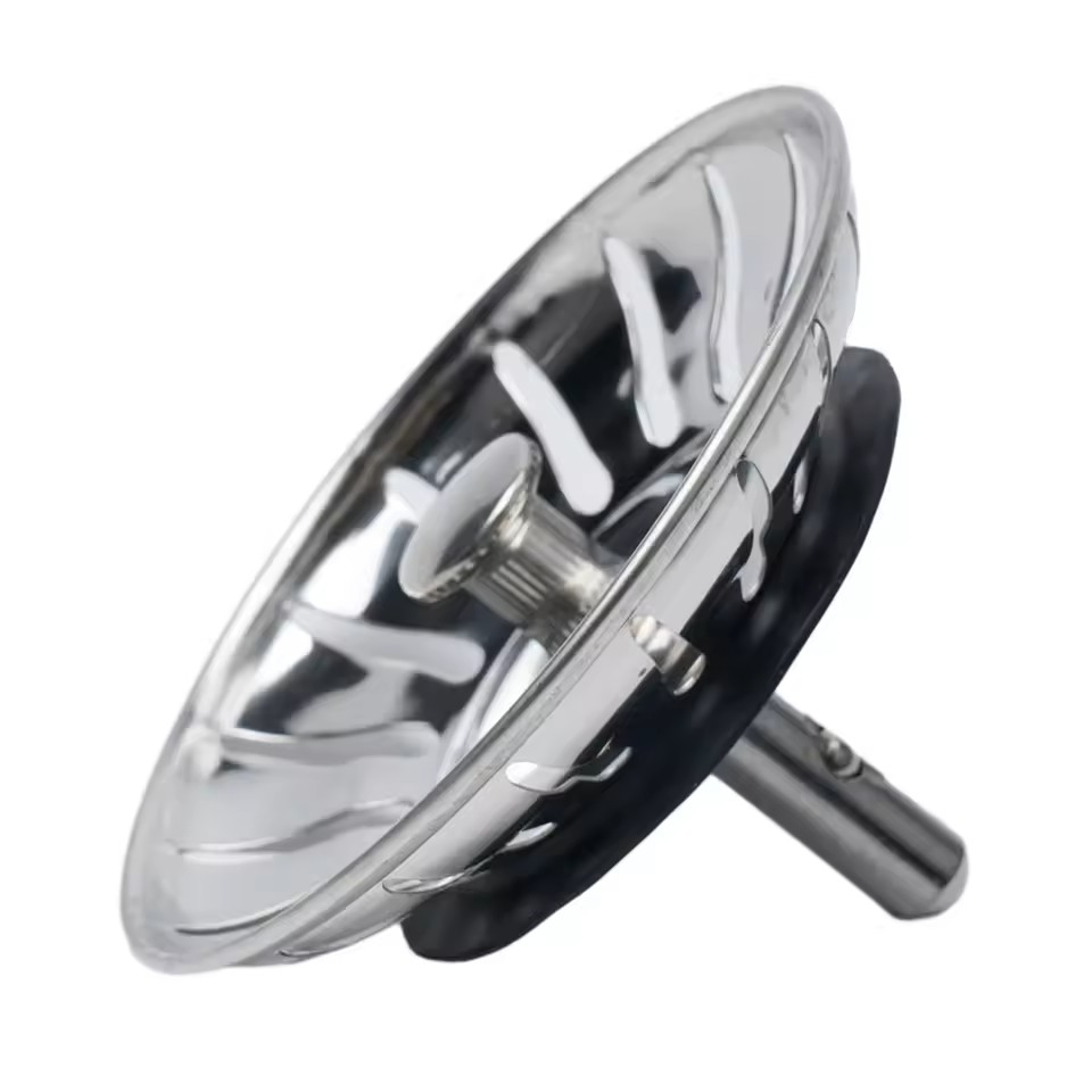 Premium Stainless Steel Kitchen Sink Strainer & Drain Stopper with Anti Clog Filter – view 4