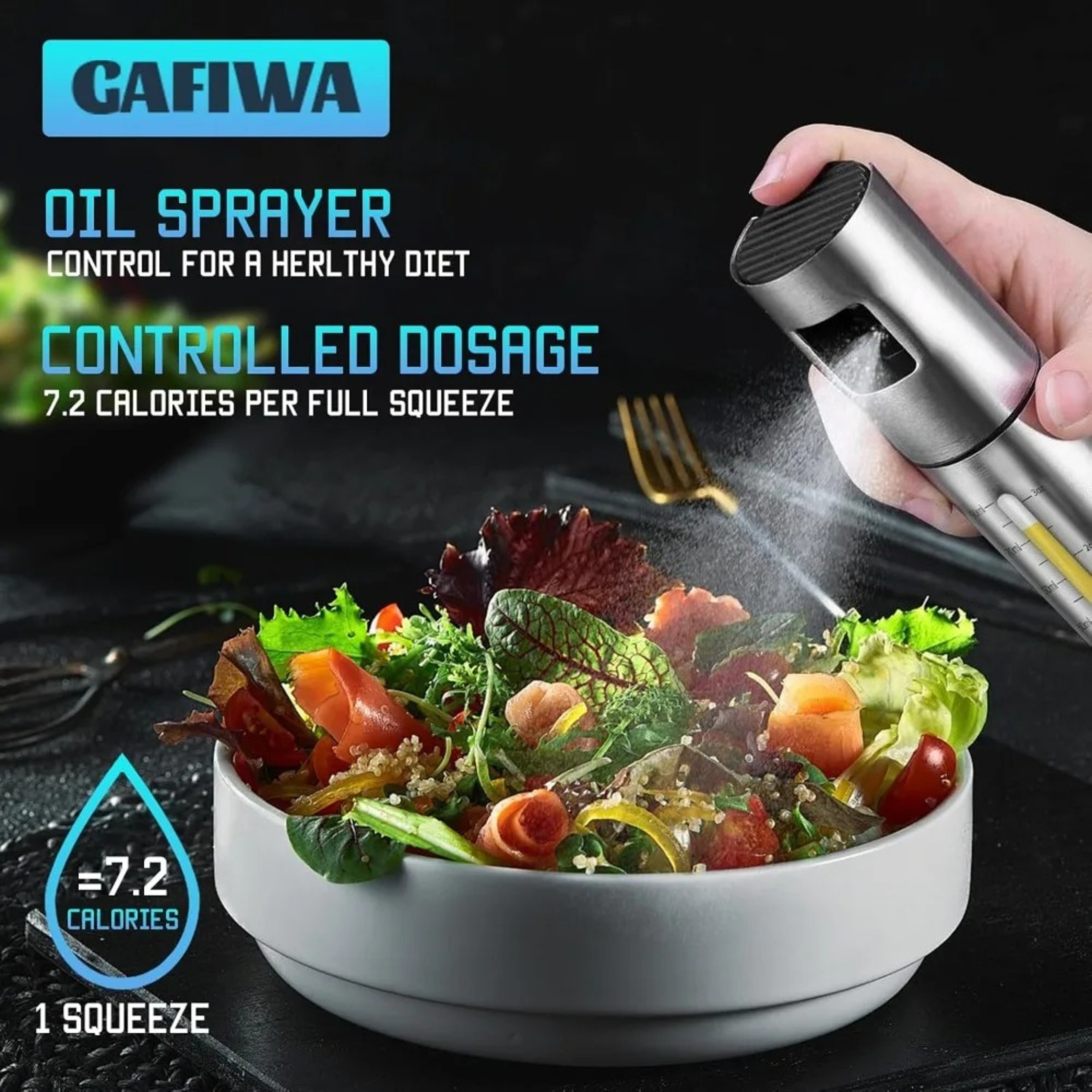 Healthy Kitchen Oil Sprayer Bottle Premium Oil Sprayer For Cooking  Air Fryer Oil Sprayer Refillabl 1
