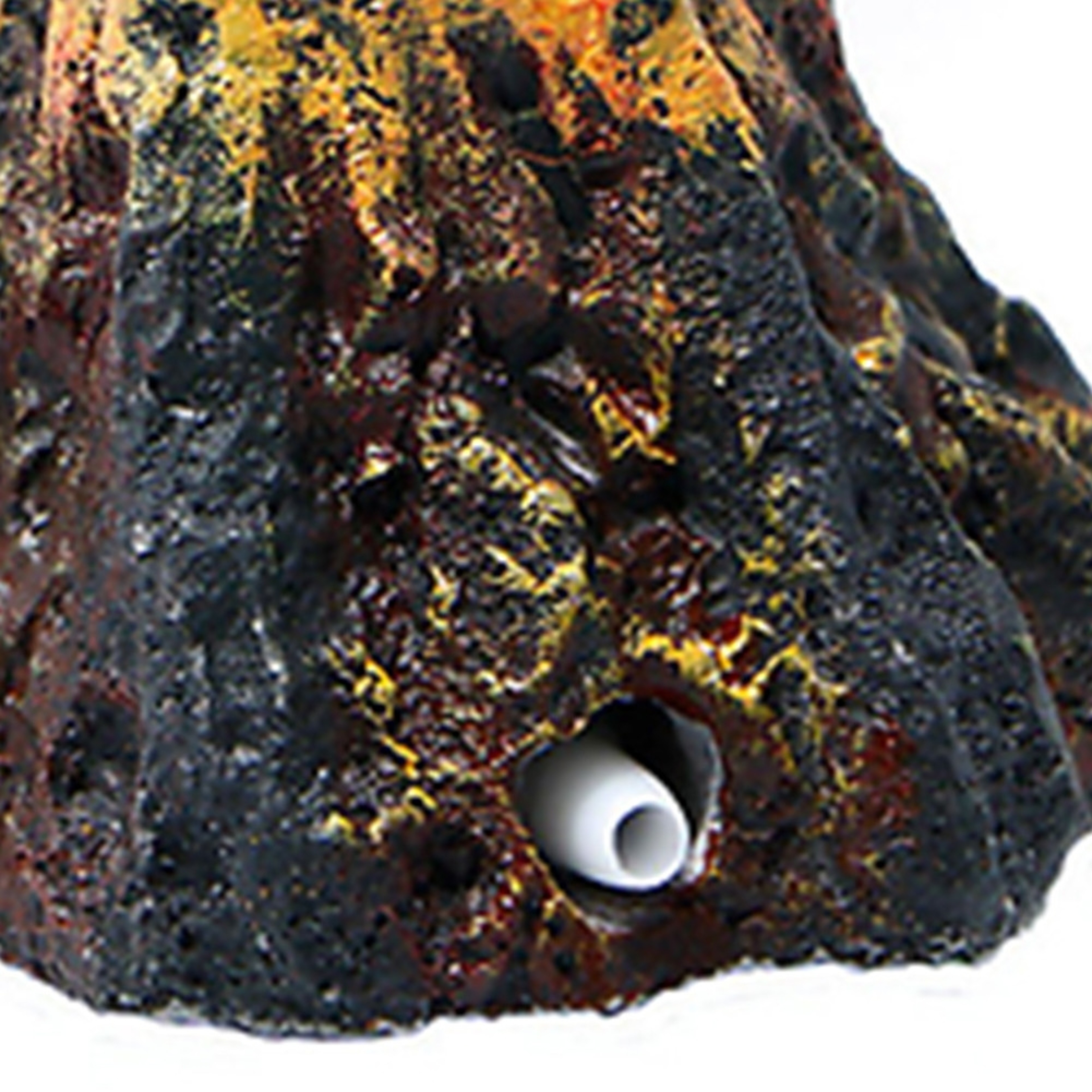 Realistic Volcano Aquarium Decor Aerator Bubble Stone Oxygenation Ornament for Fish Tank Landscape – view 6