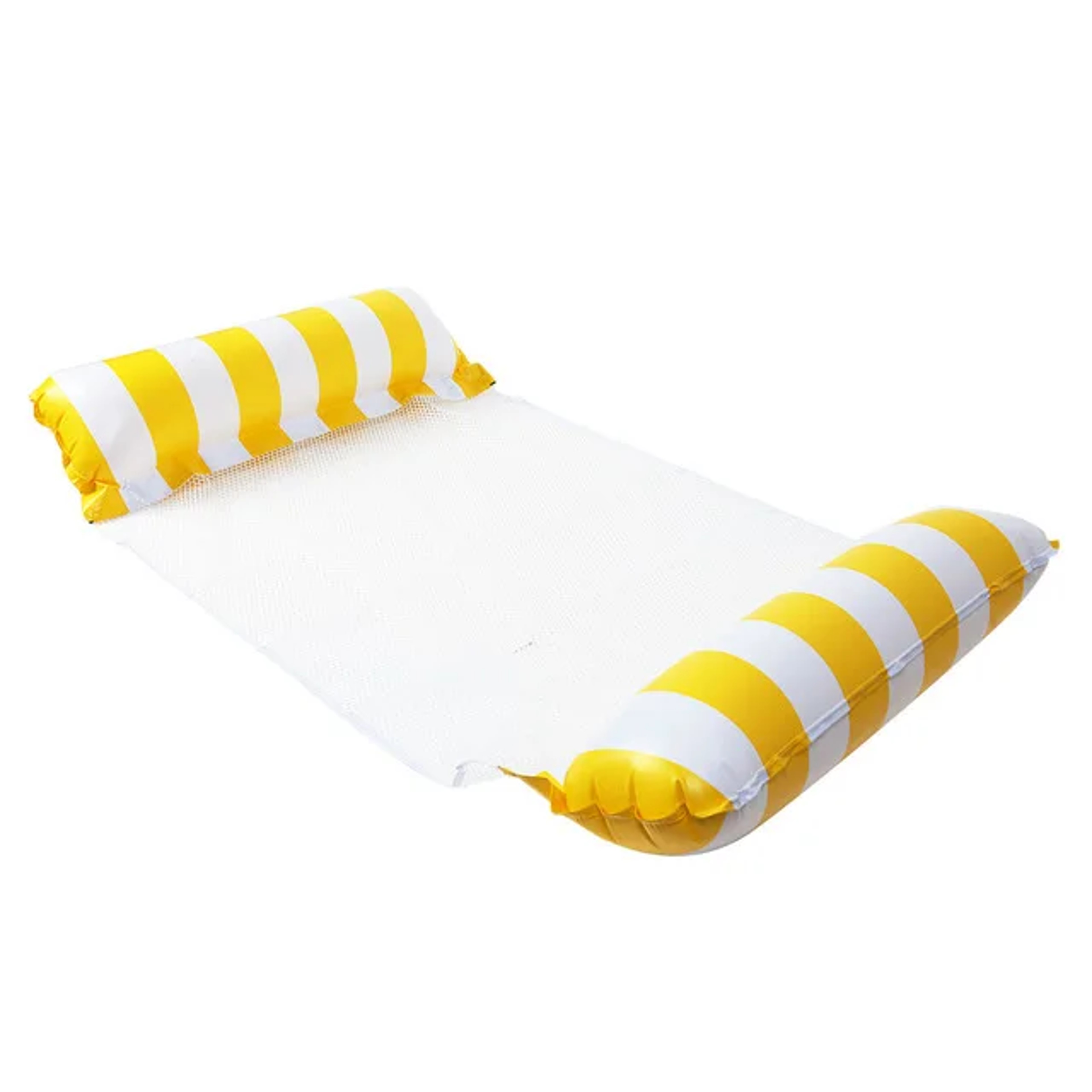AquaStripe Inflatable Water Hammock Pool Float Lounge For Adults  Kids 8