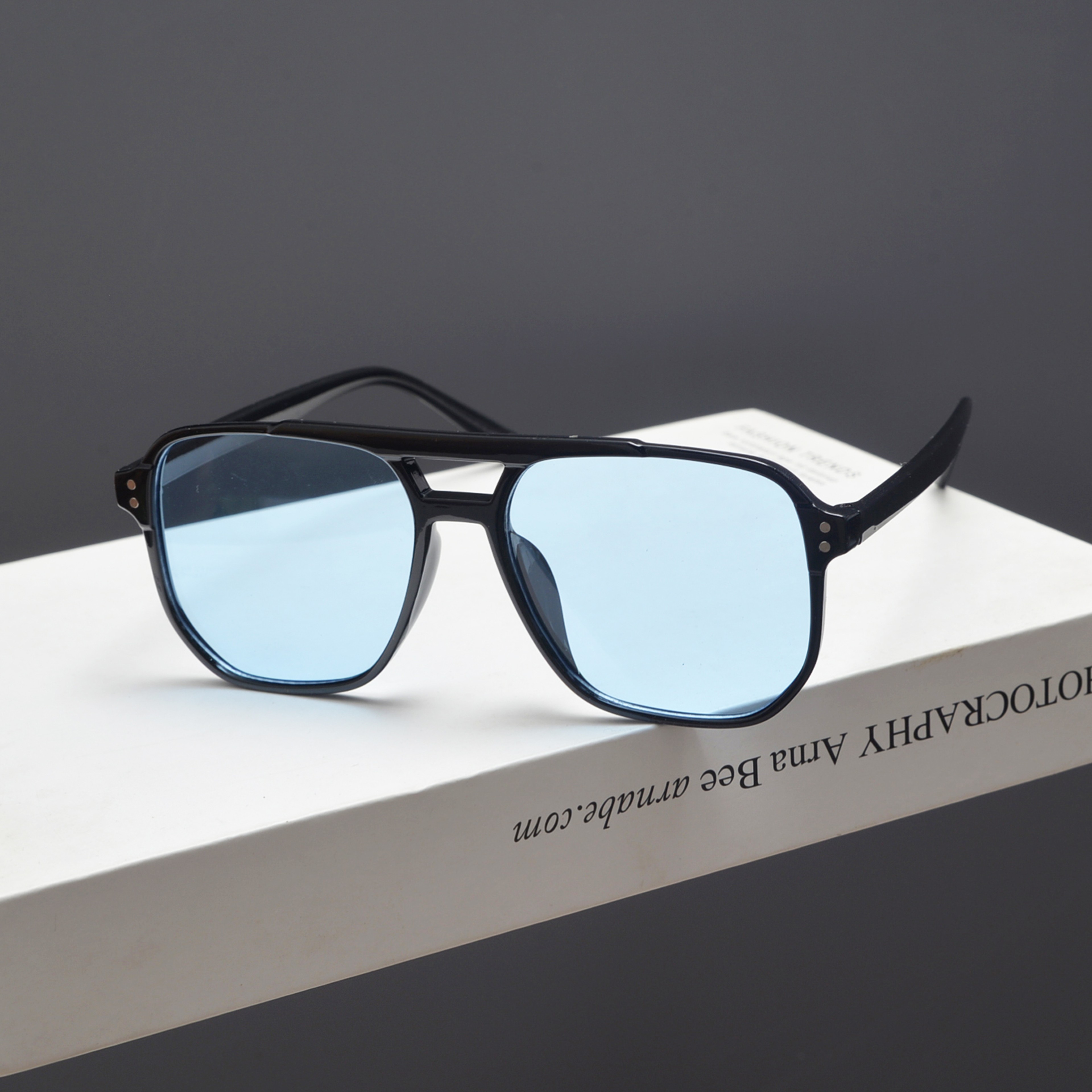 Aviara Double Bridge Pilot Sunglasses For Women  Men 7