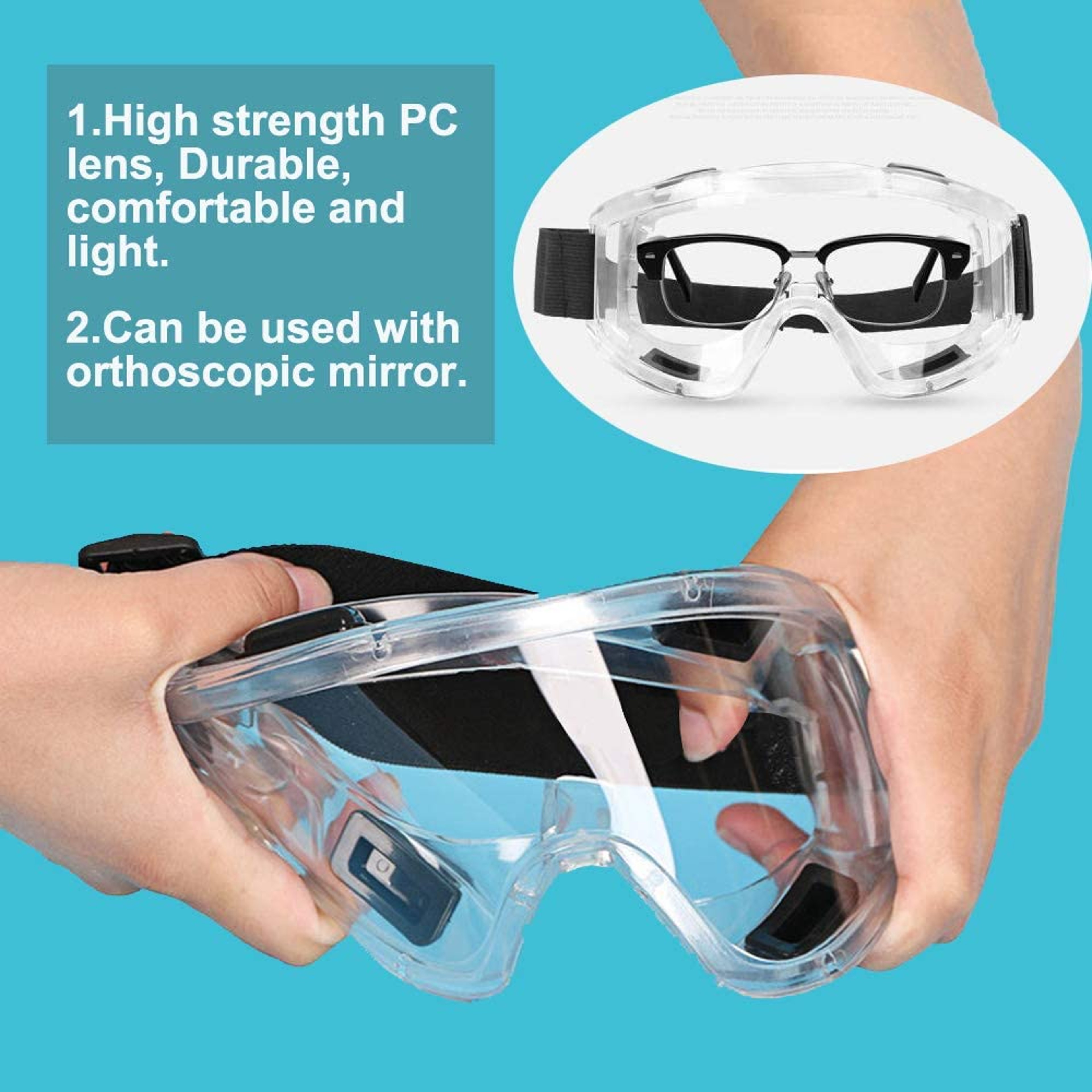 AdventurePro Motorcycle Goggles Protective Riding Glasses For Off Road  Street 3