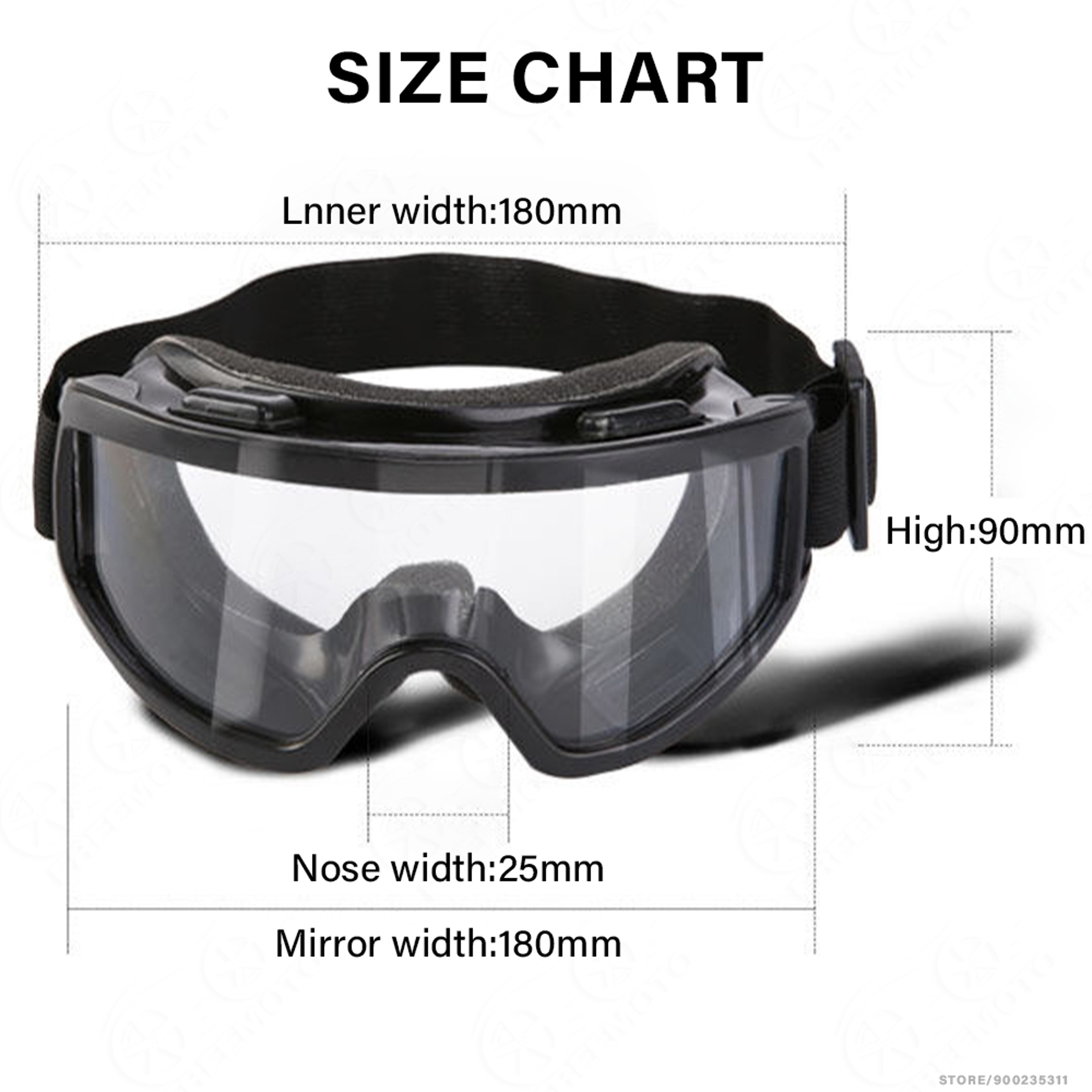 AdventurePro Motorcycle Goggles Protective Riding Glasses For Off Road  Street 5