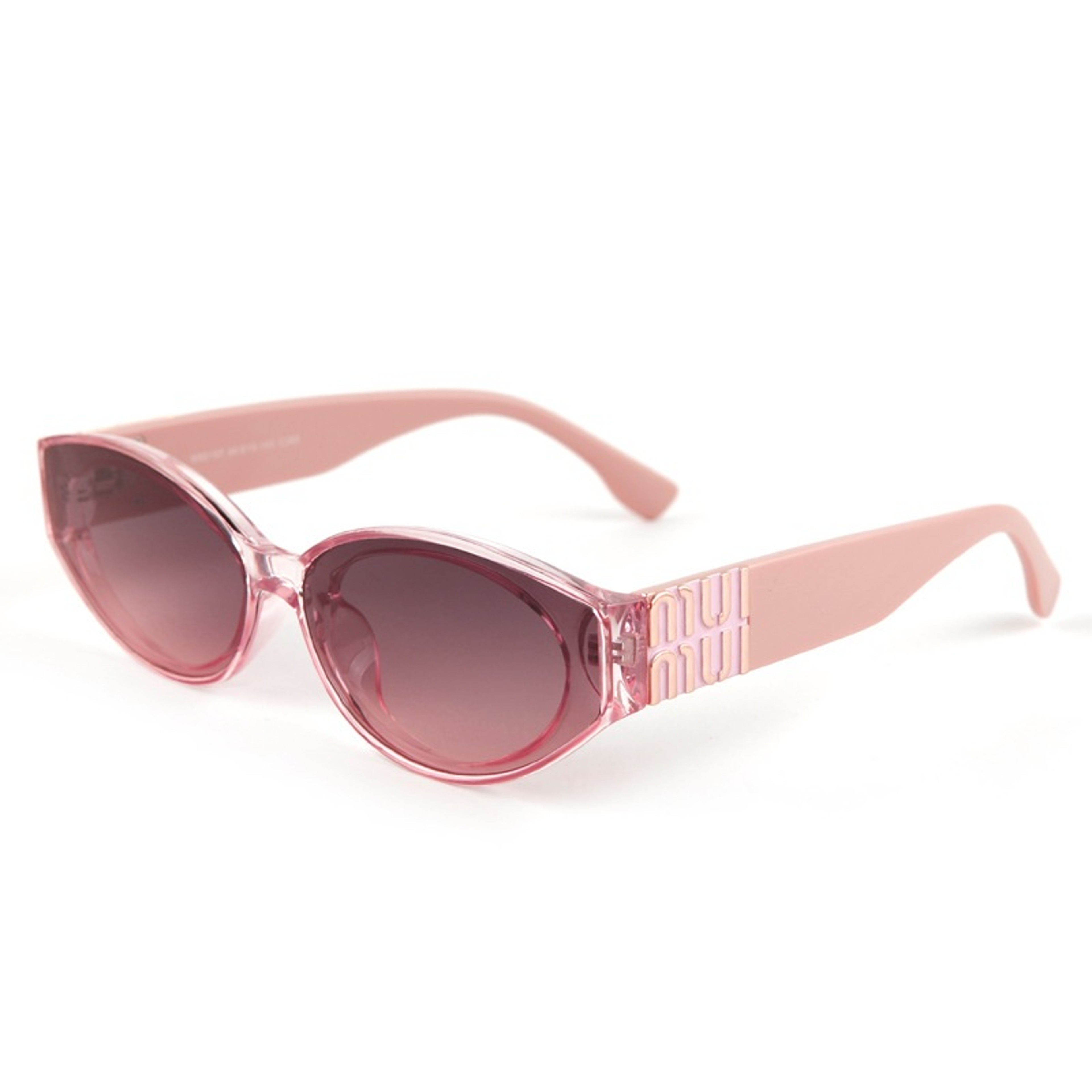 Luxe Oval Sunglasses For Women  Men Vintage Designer Fashion Shades 4