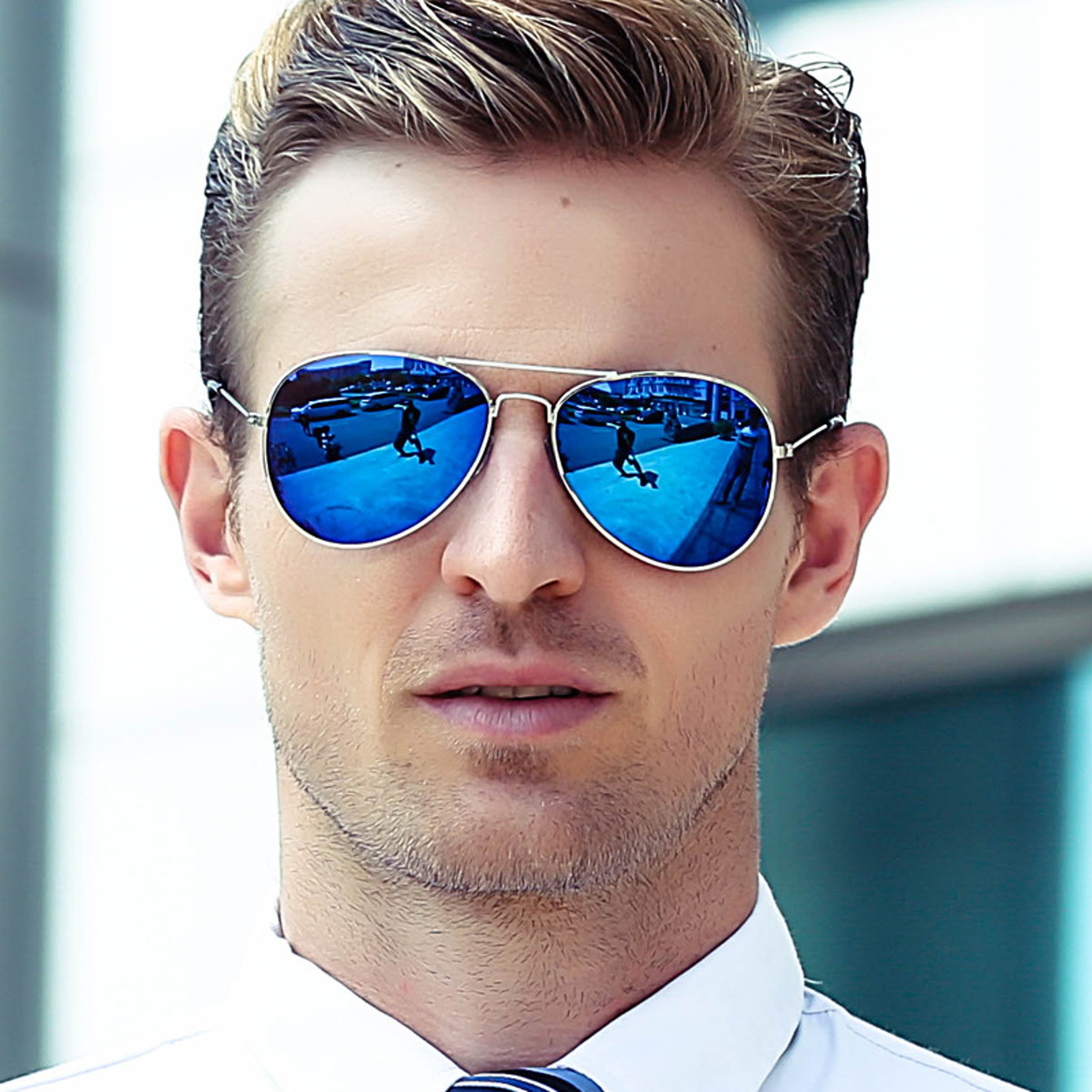 VEITHDIA Polarized Aviator Sunglasses Driving  Travel Eyewear For Men 4