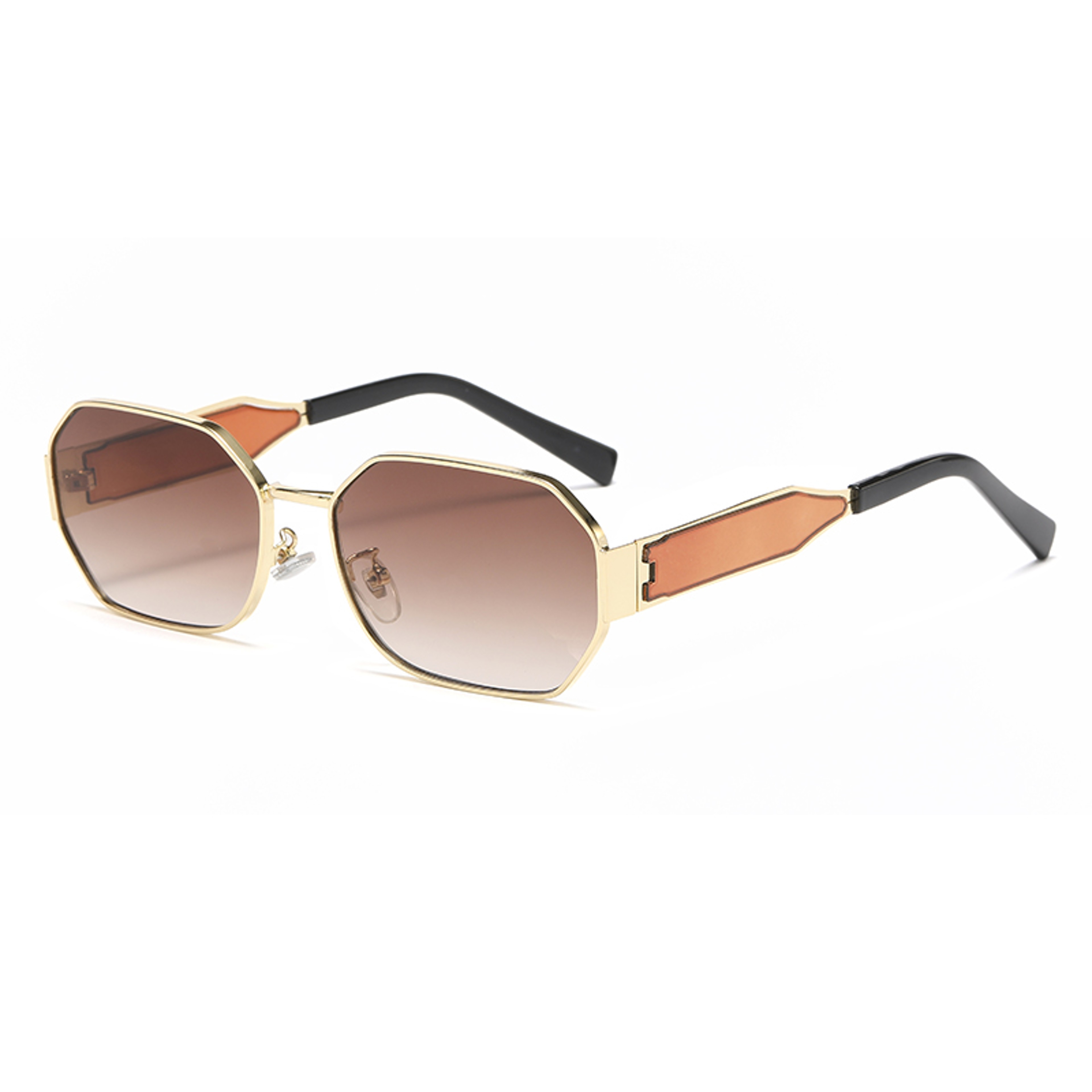 Vintage Edge Retro Rectangle Sunglasses For Men  Women 6