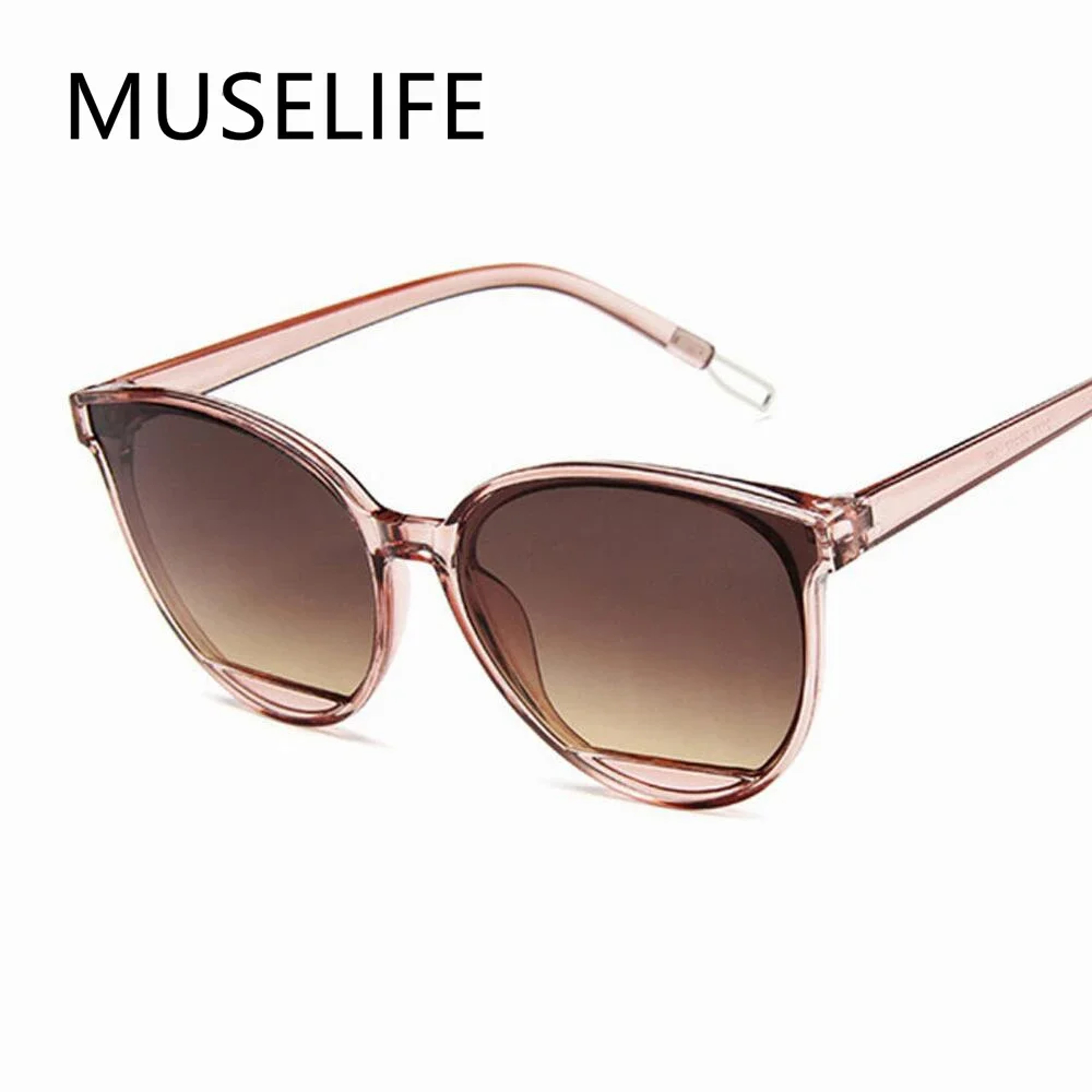 Vintage Mirror Lens Aviator Sunglasses For Women Metal Frame Eyewear 0