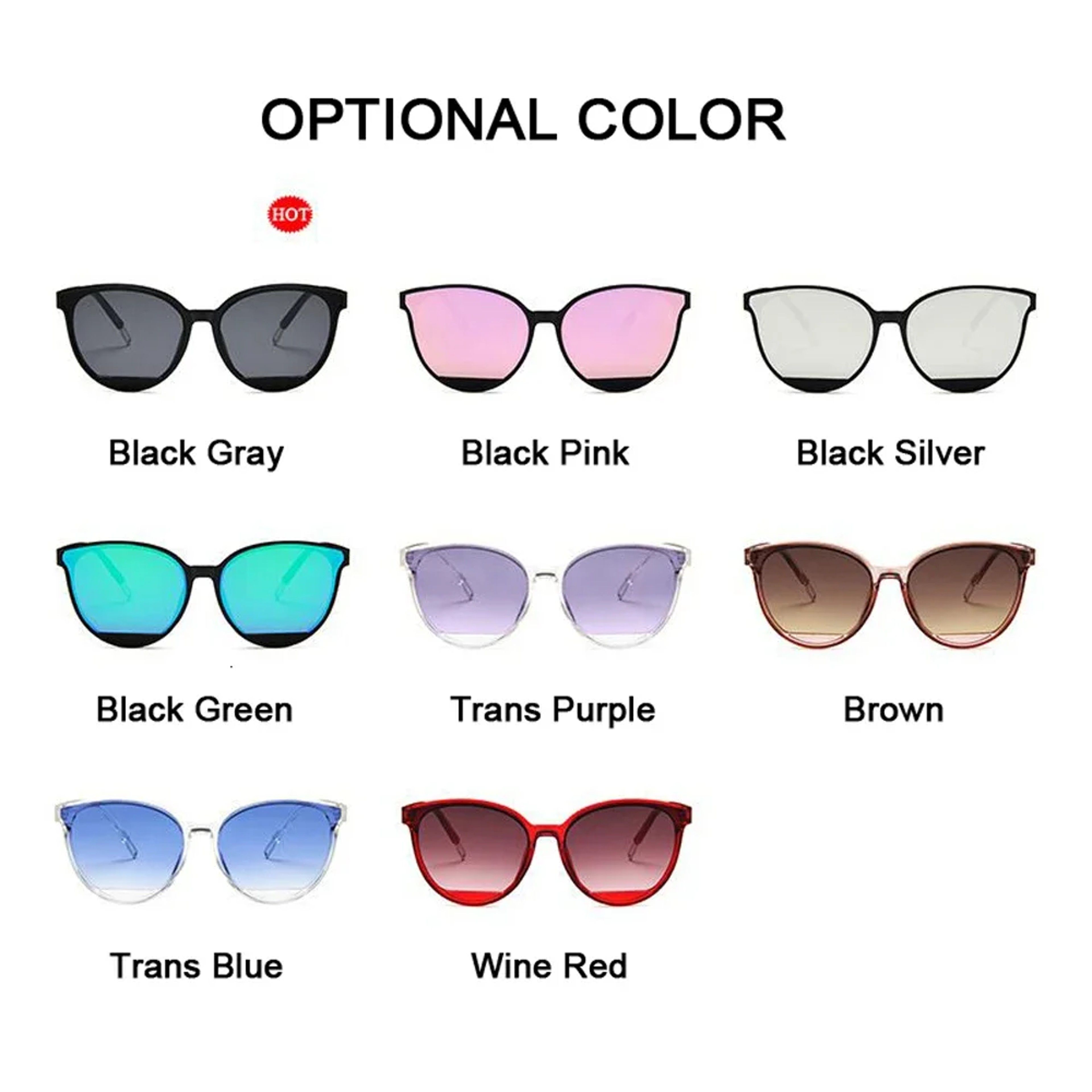 Vintage Mirror Lens Aviator Sunglasses For Women Metal Frame Eyewear 5
