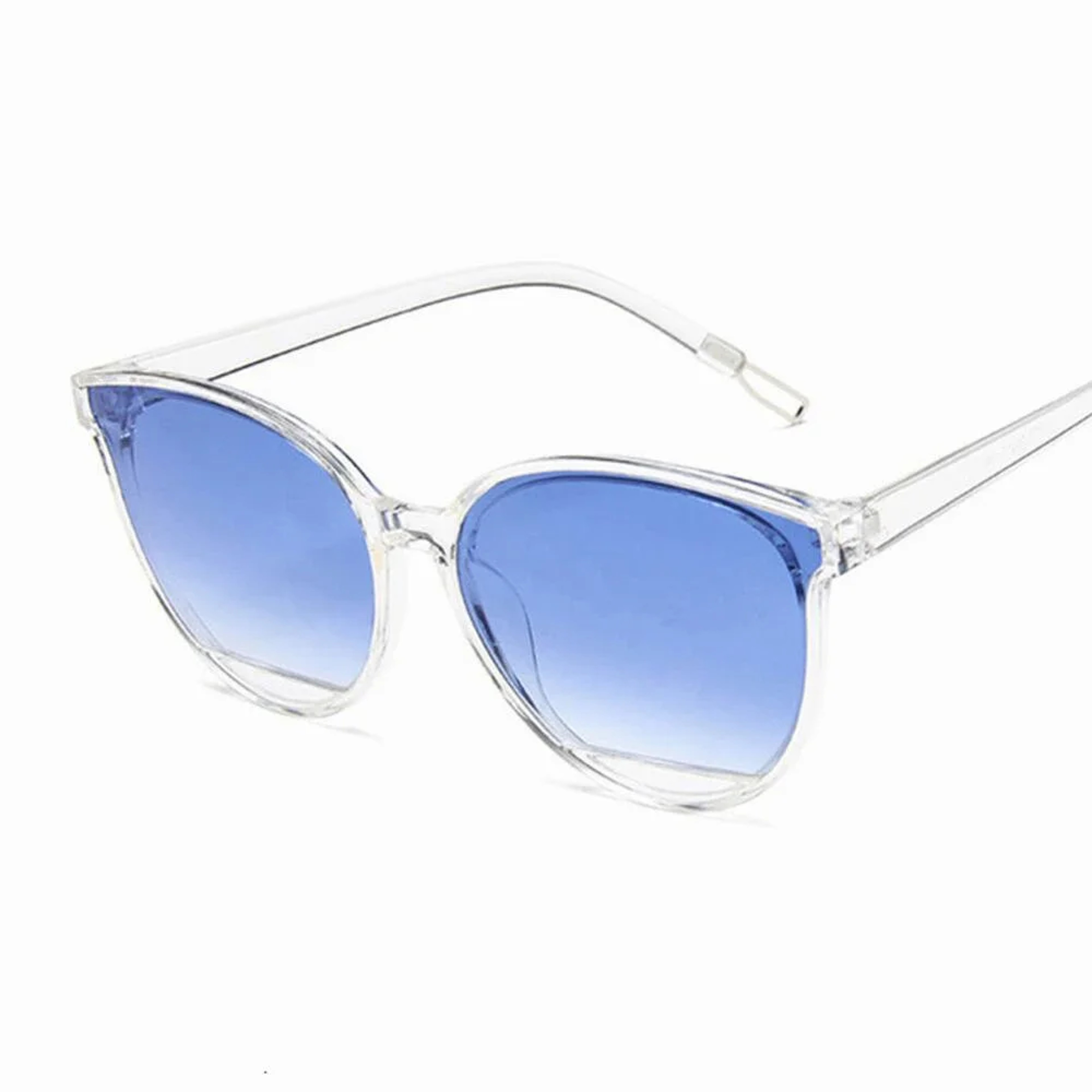 Vintage Mirror Lens Aviator Sunglasses For Women Metal Frame Eyewear 6