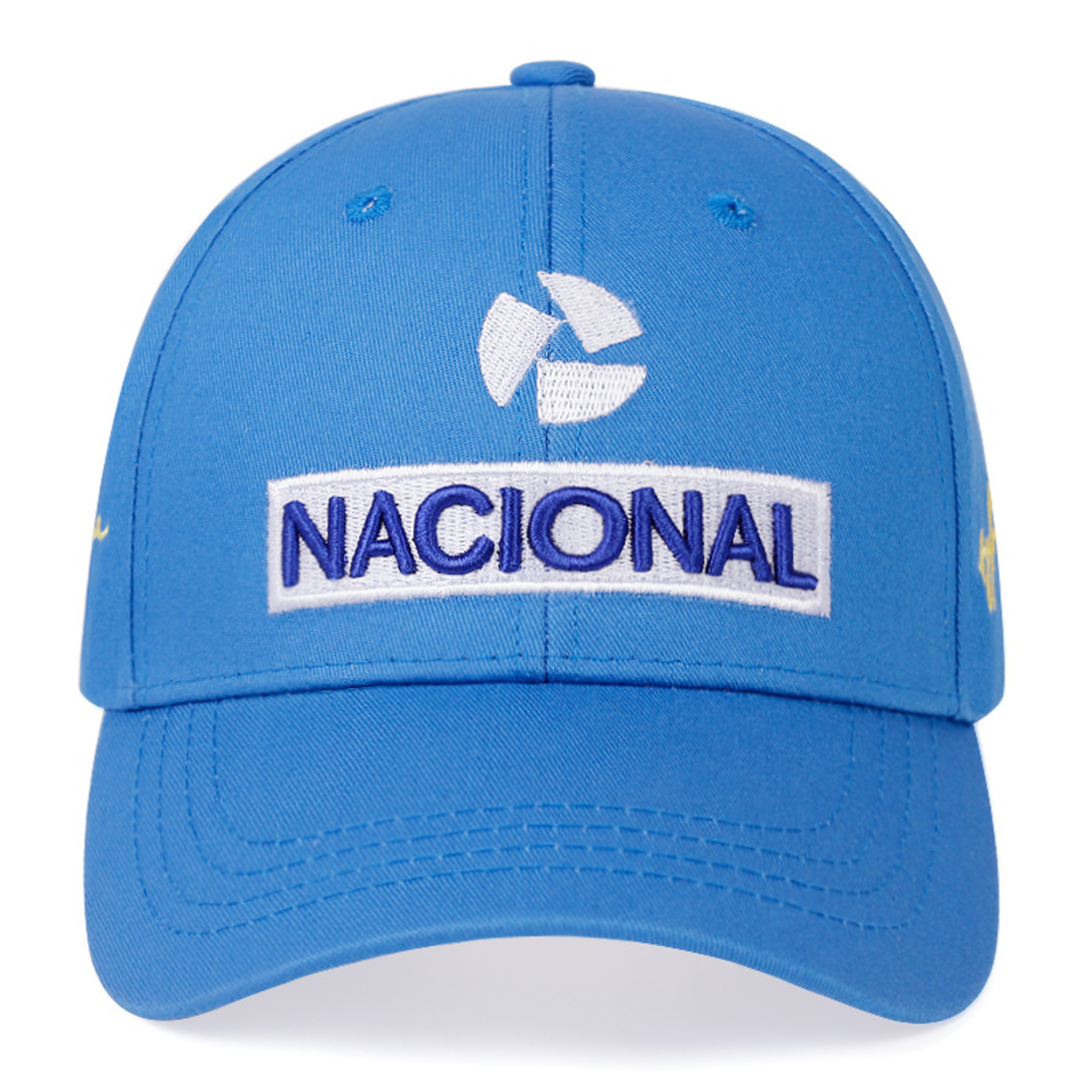 Ayrton Senna Racing Embroidered Baseball Cap Sun Protection Tribute Hat 1