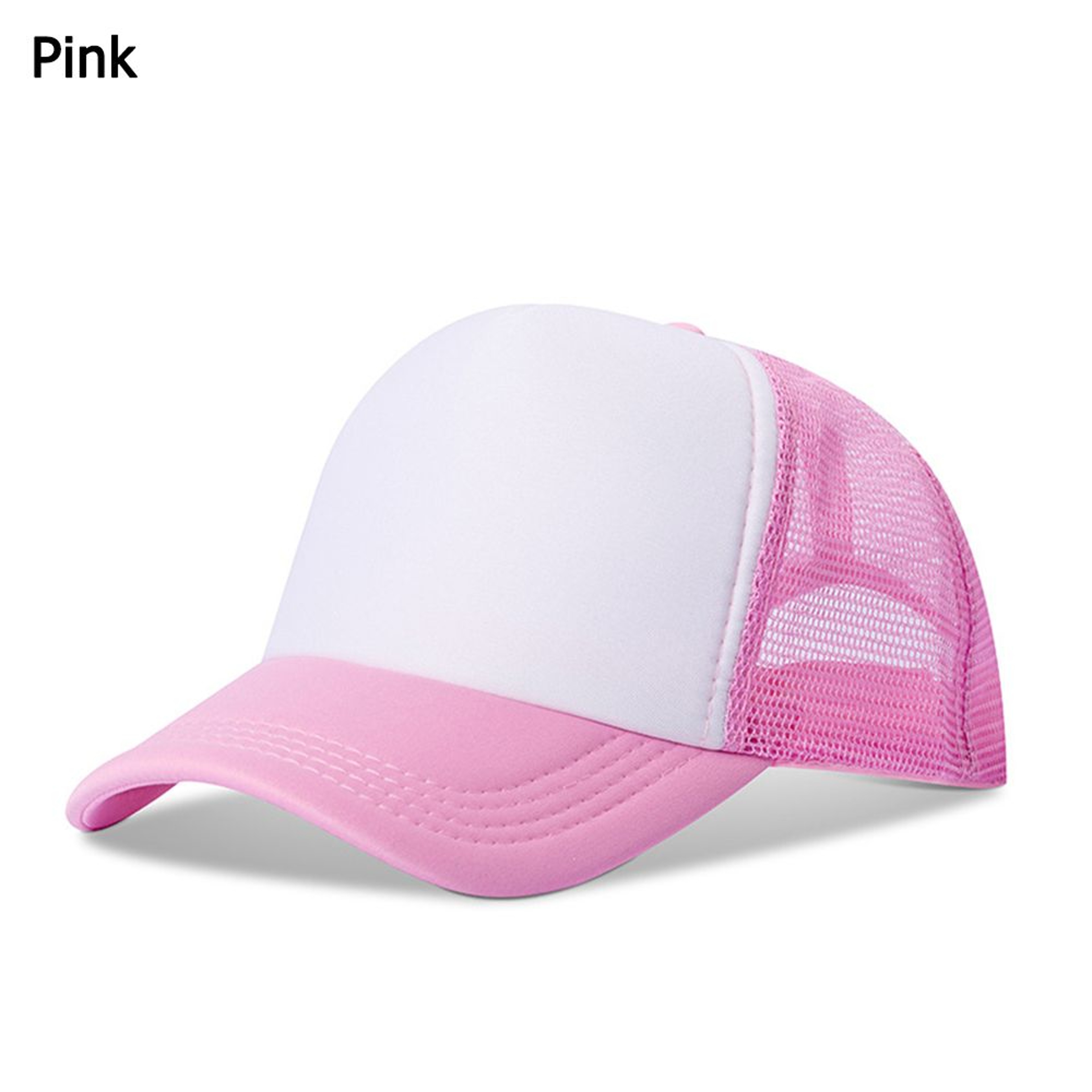 Unisex Adjustable Baseball Cap Trucker Snapback Mesh Sun Hat For Men  Women 11