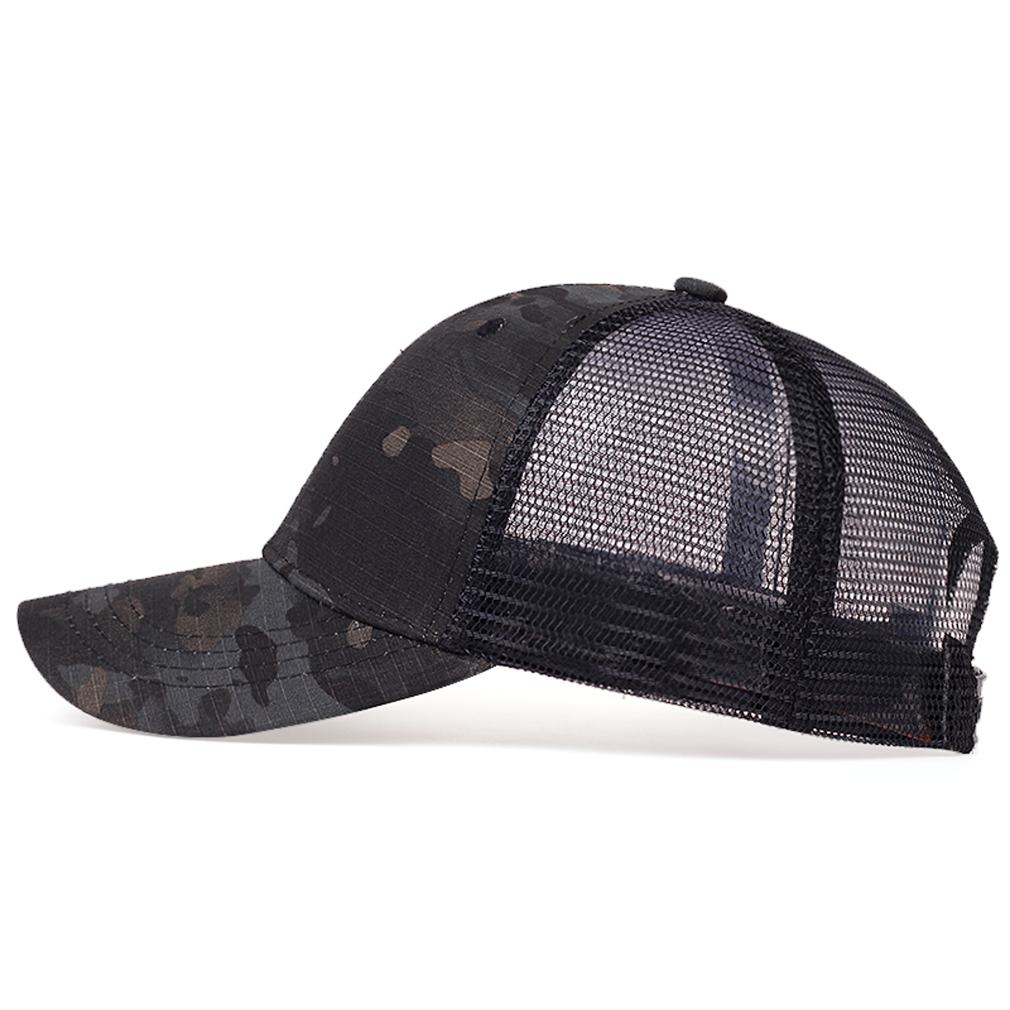 Breathable Mesh Sun Hat Adjustable Trucker Tactical Camouflage Cap 2