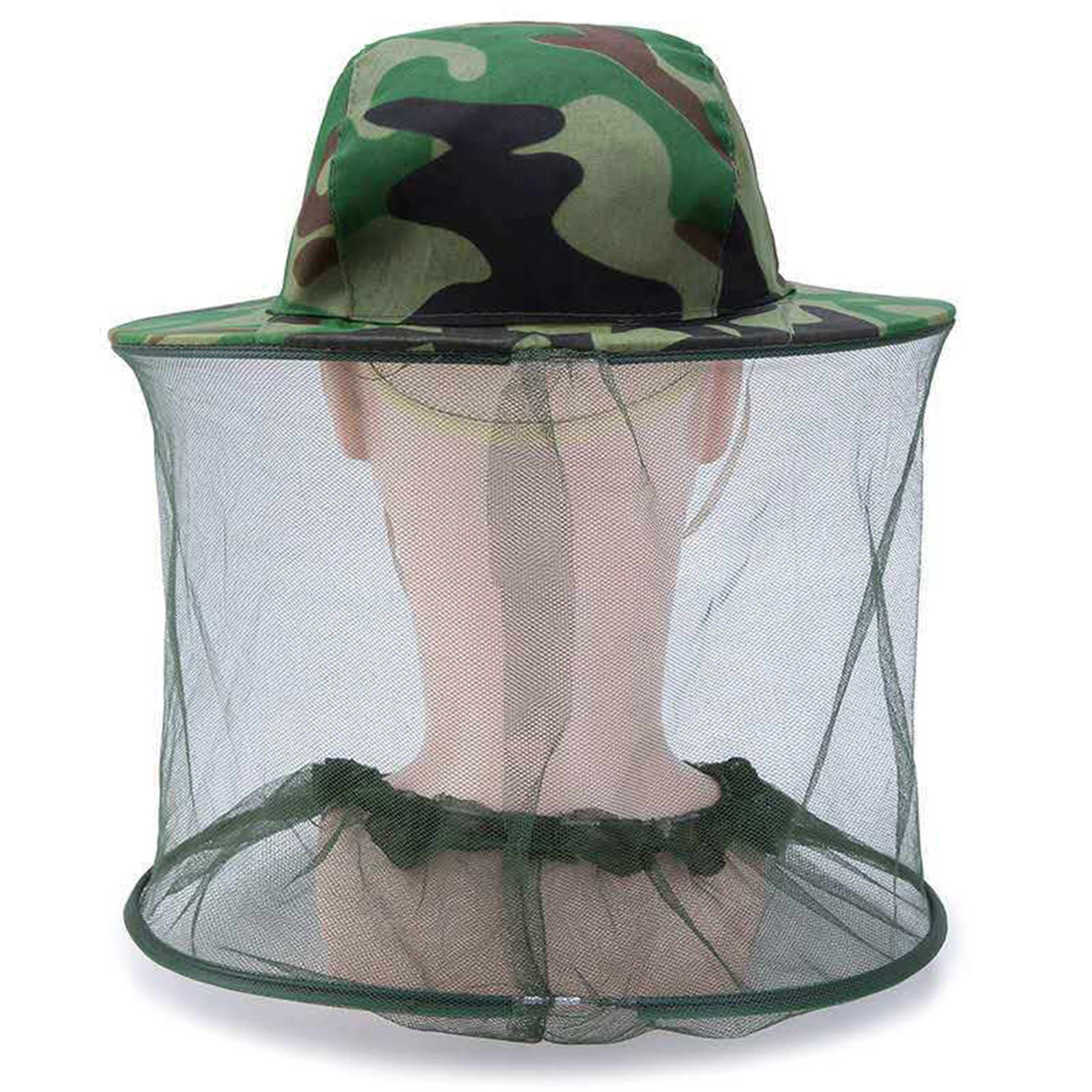 Breathable Insect Mesh Cap With Mosquito Head Net For Fishing  Beekeeping Sun Protection Hat 1