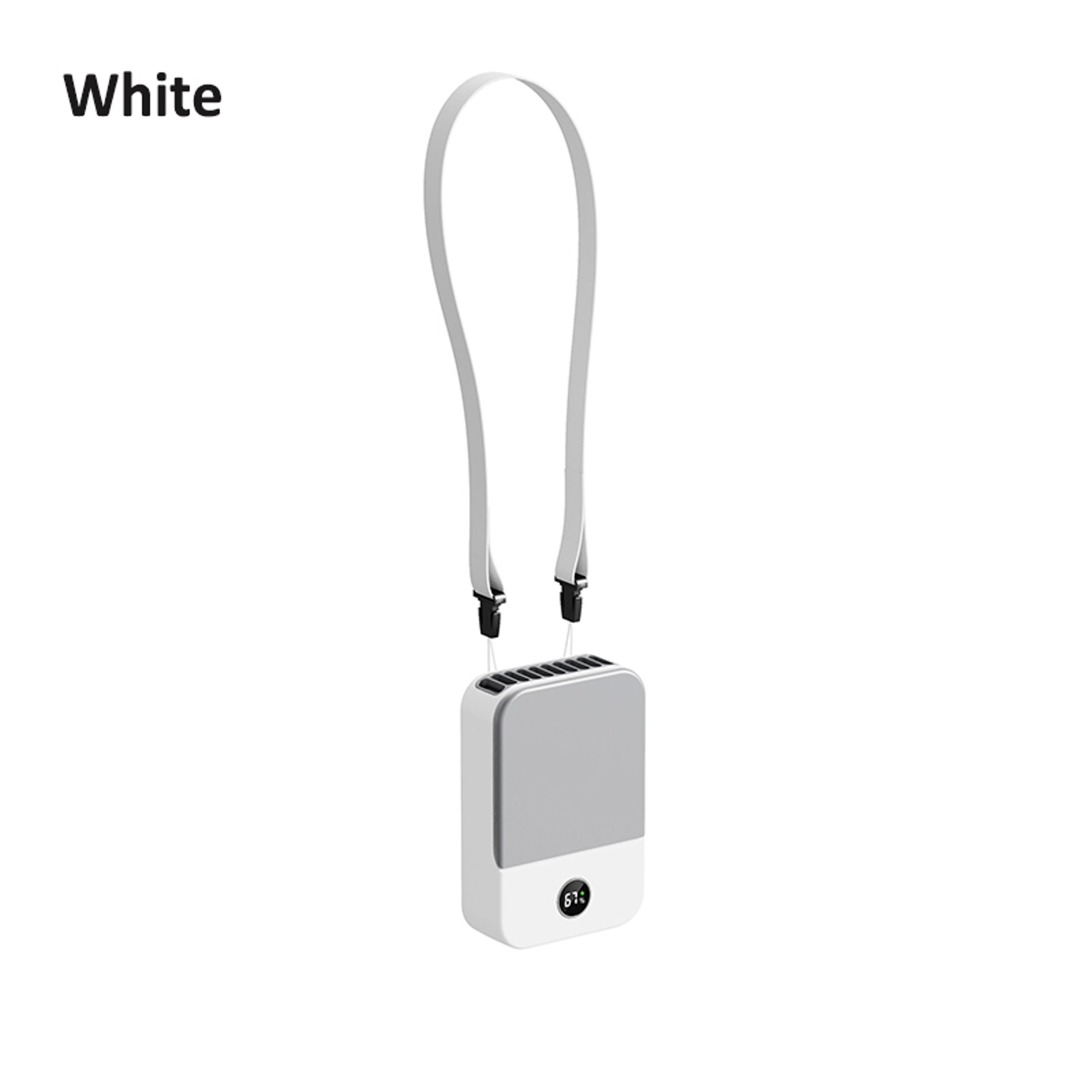 Portable Waist & Neck Wearable Bladeless USB Rechargeable Fan Speed Outdoor Cooling Fan – view 8
