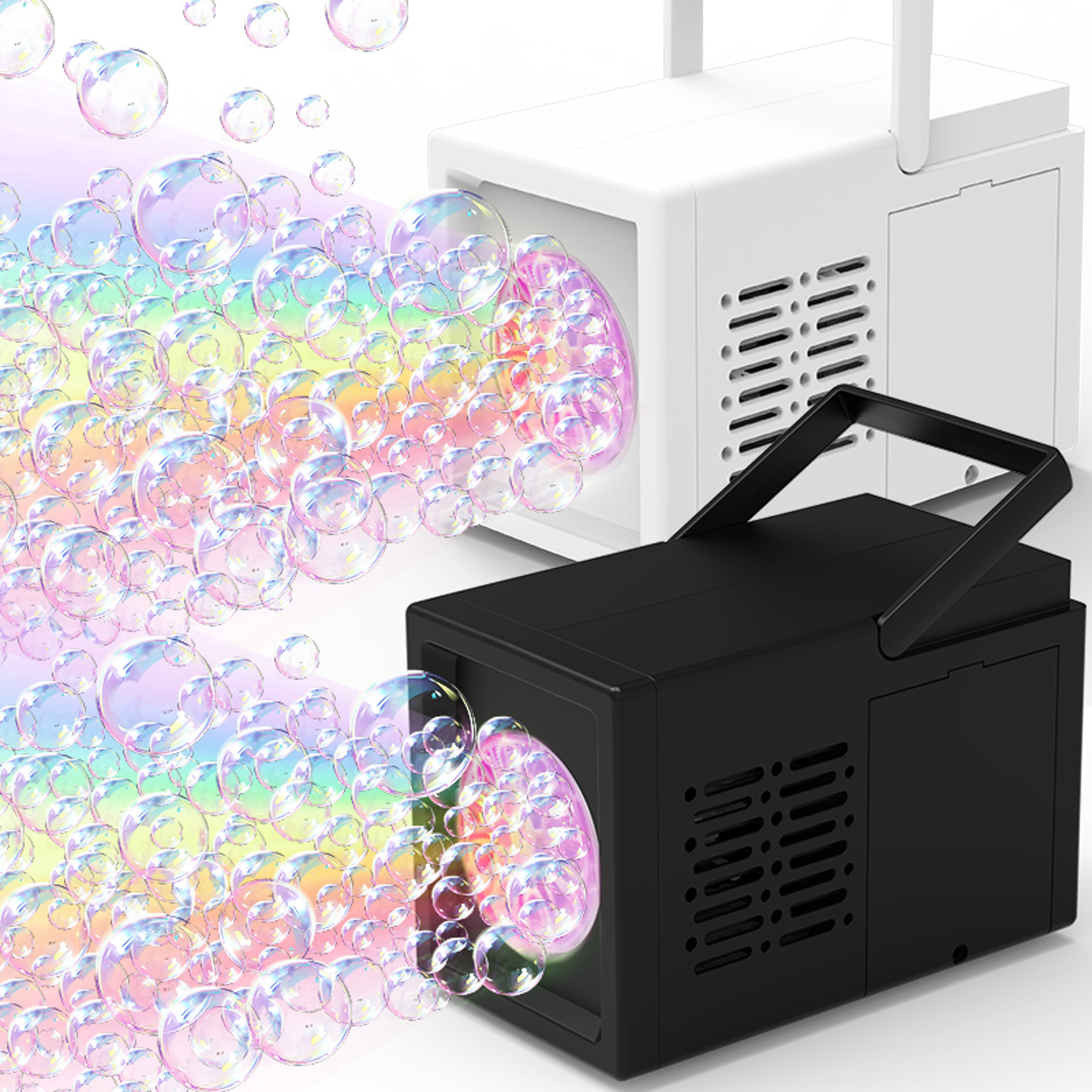 Electric Bubble Machine Handheld Bubble Blower for Kids Outdoor Party – view 1