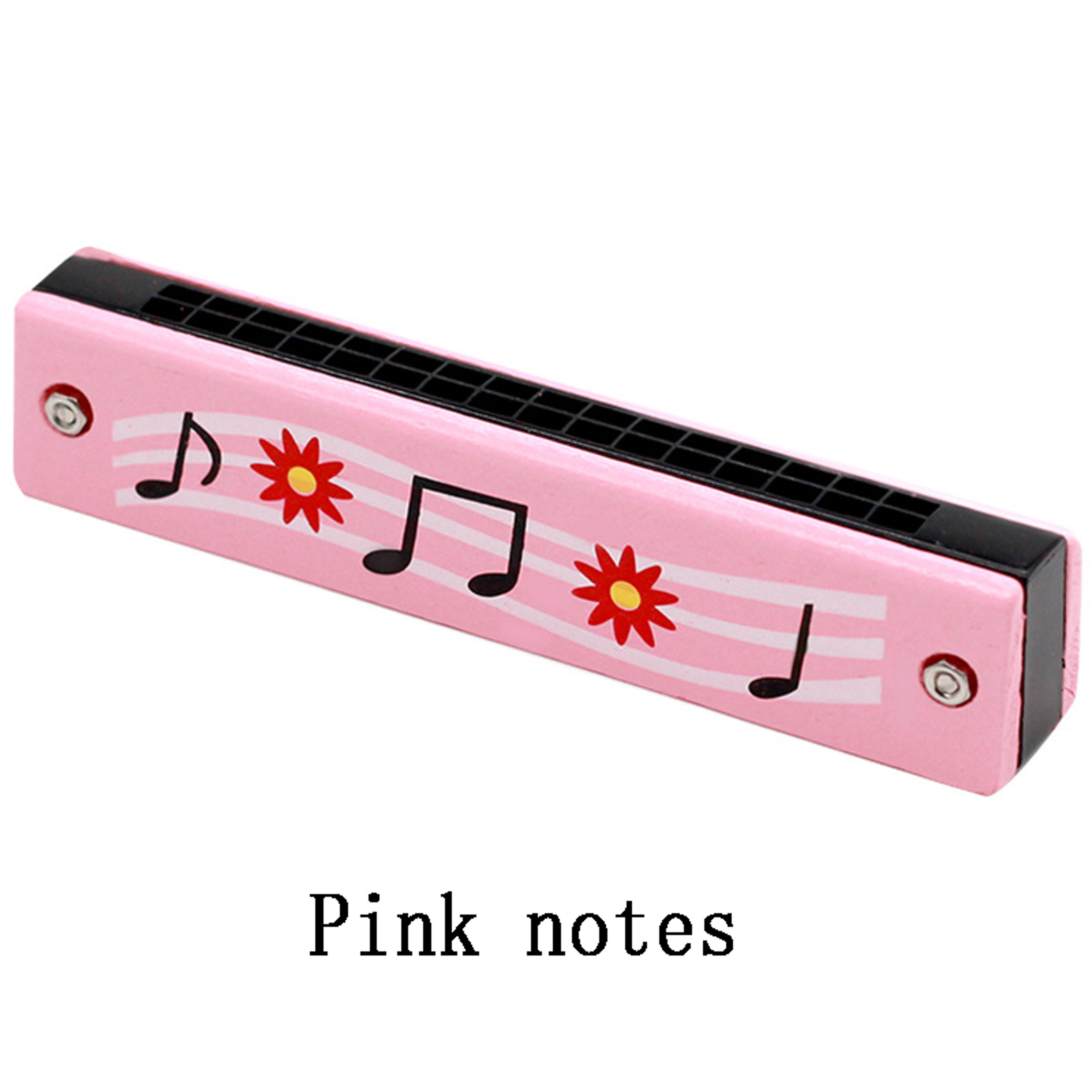 Wooden Harmonica For Kids Musical Instrument Toy For Early Learning Beginners 4