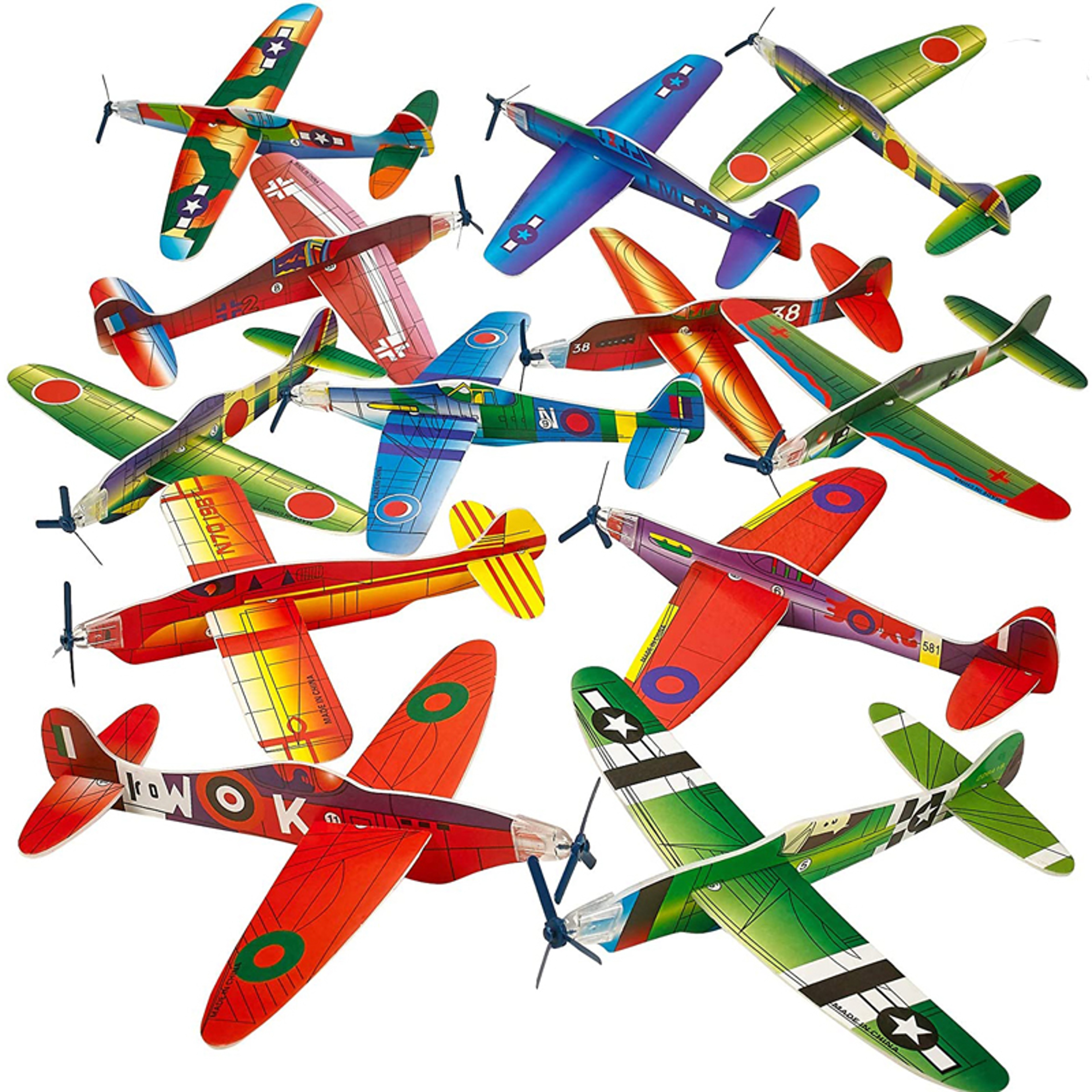 DIY Foam Glider Planes For Kids Outdoor Flying Throw Toys Party Favors 5