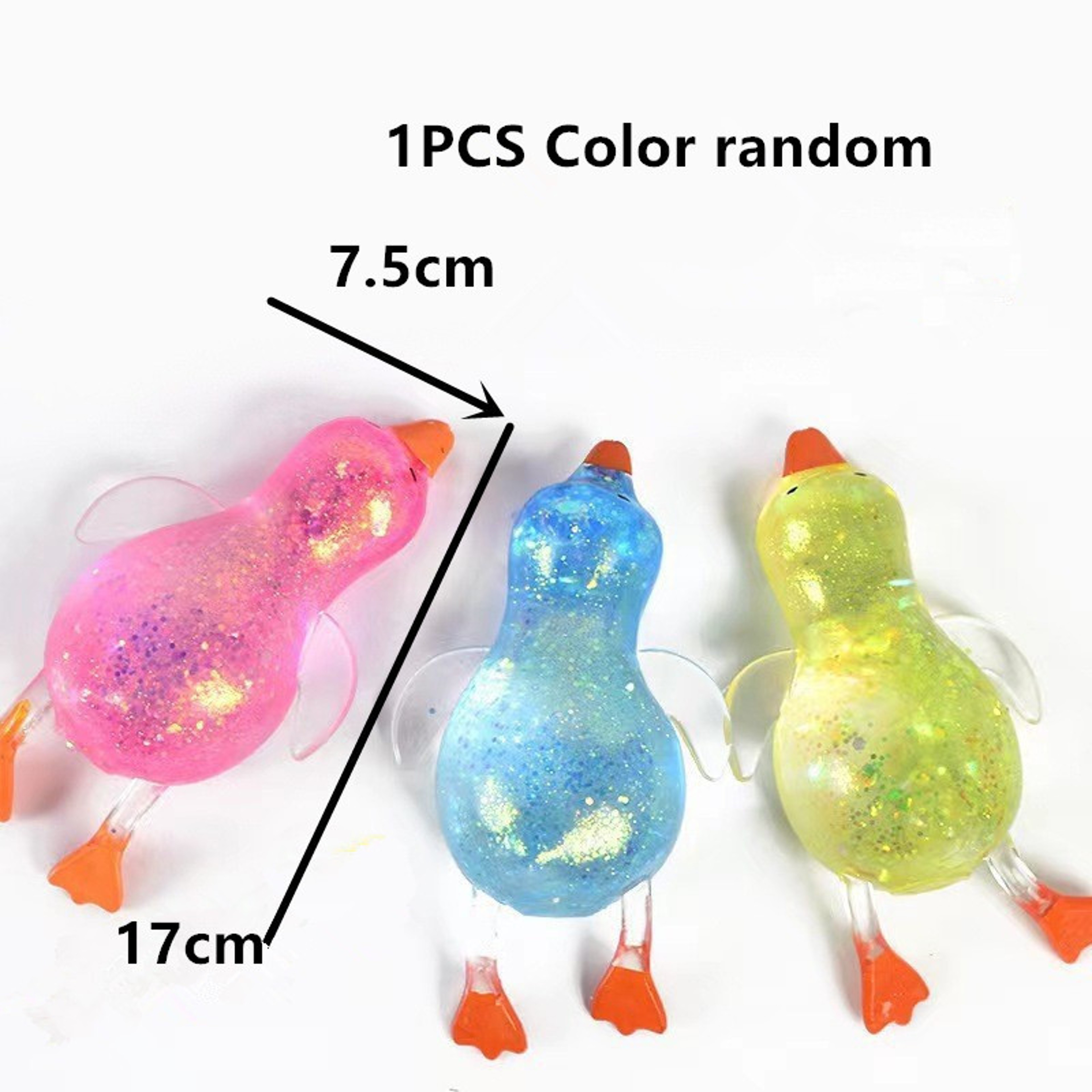 Aurora Duck Stress Relief Squeeze Toy Cute Decompression Stretch Animal Toy For Adults And Kids 1