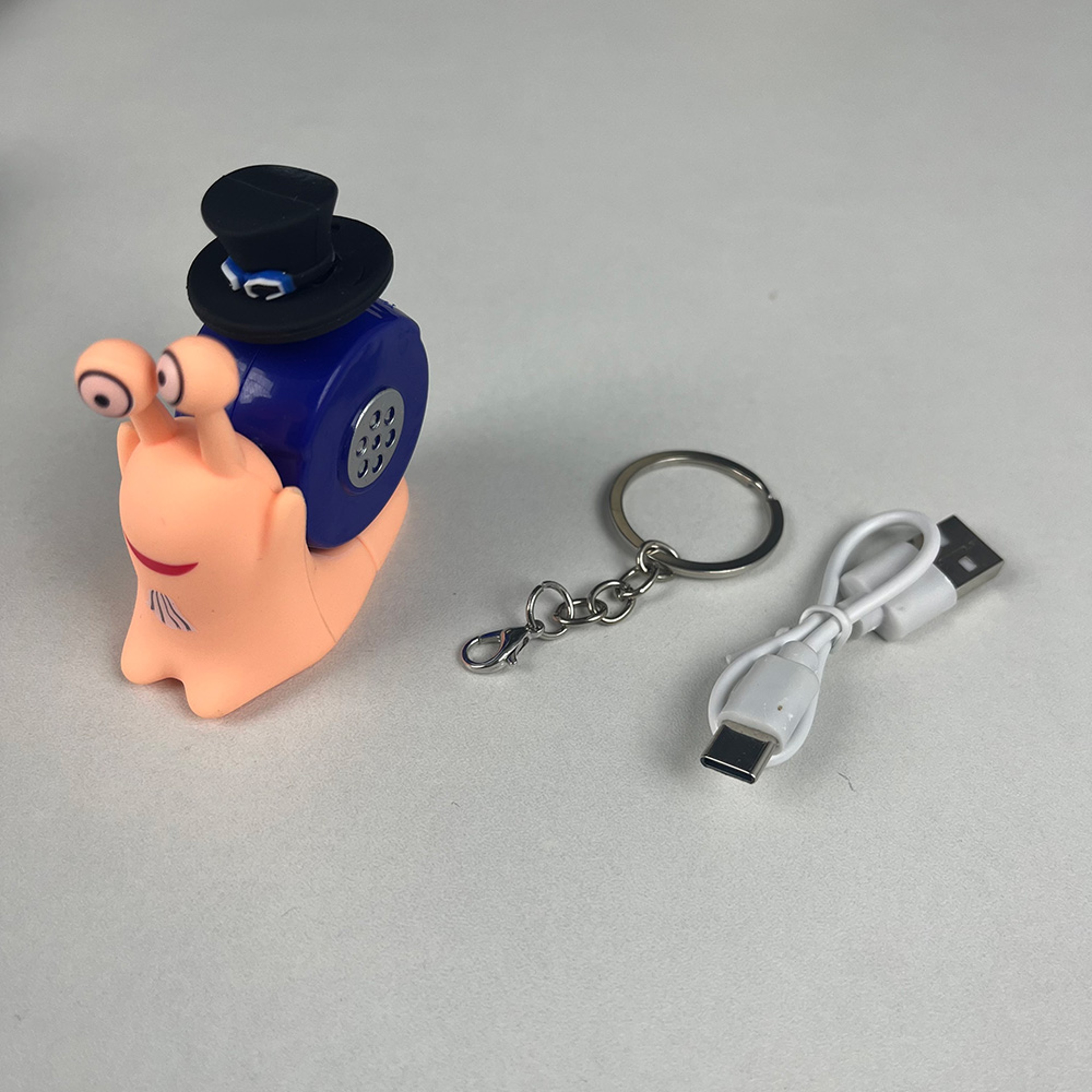 One Piece Den Den Mushi Anime Phone Toy With Sound Recording Cartoon Snail Collectible Figure 3