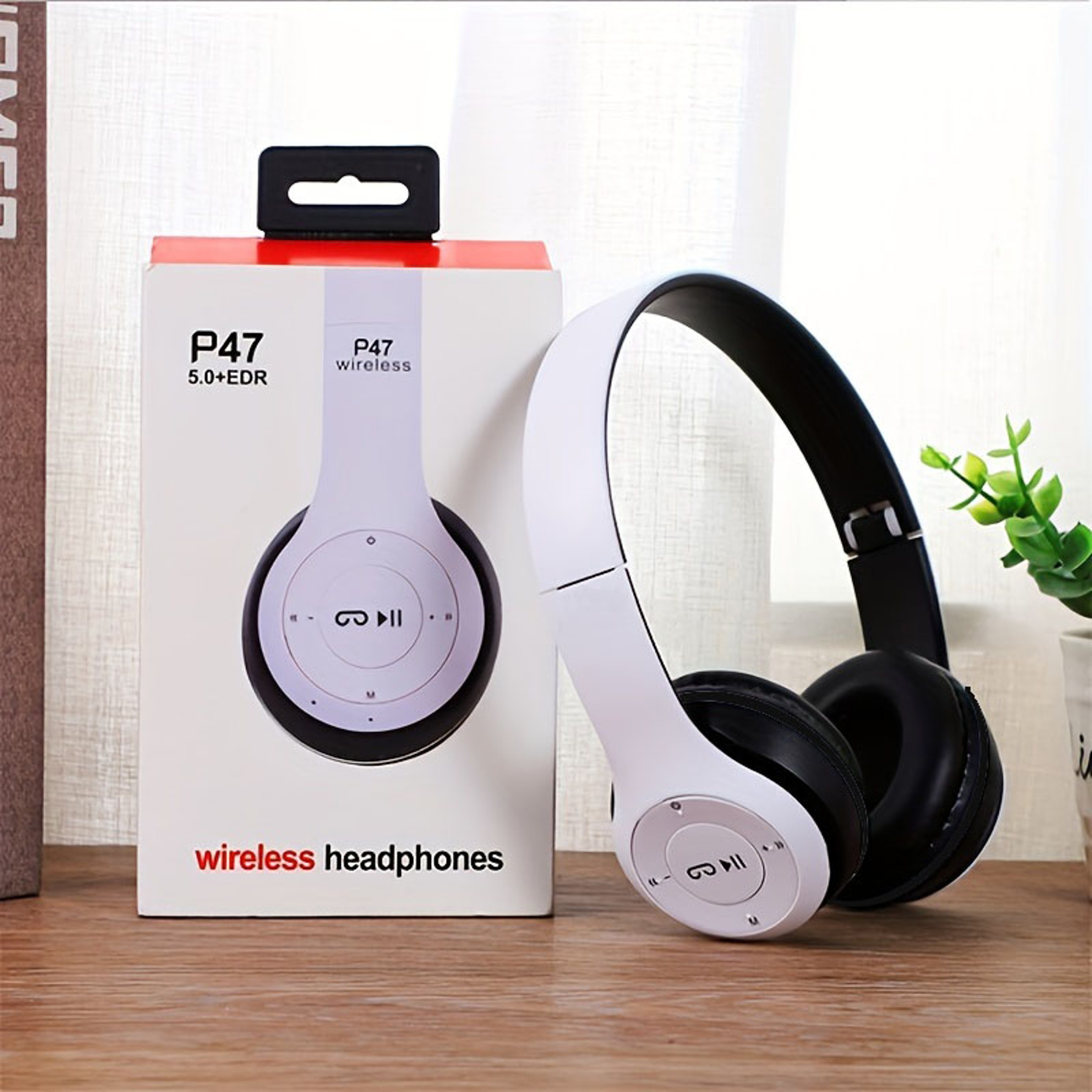 Wireless Bluetooth Headphones Foldable Over Ear Stereo Gaming  Sports Headset 0