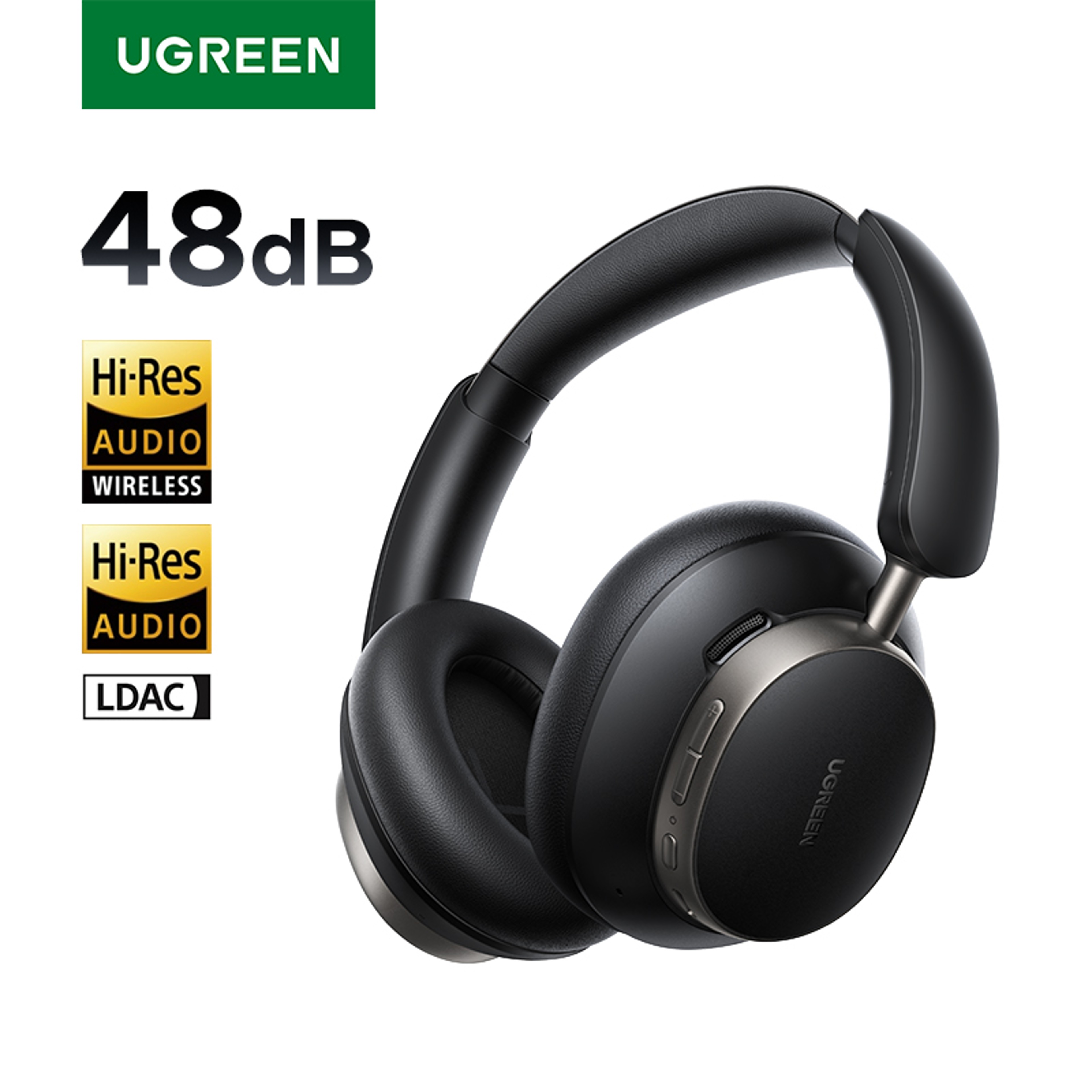 UGREEN Studio Pro ANC Wireless Over Ear Bluetooth Headphones Hi Res LDAC 0