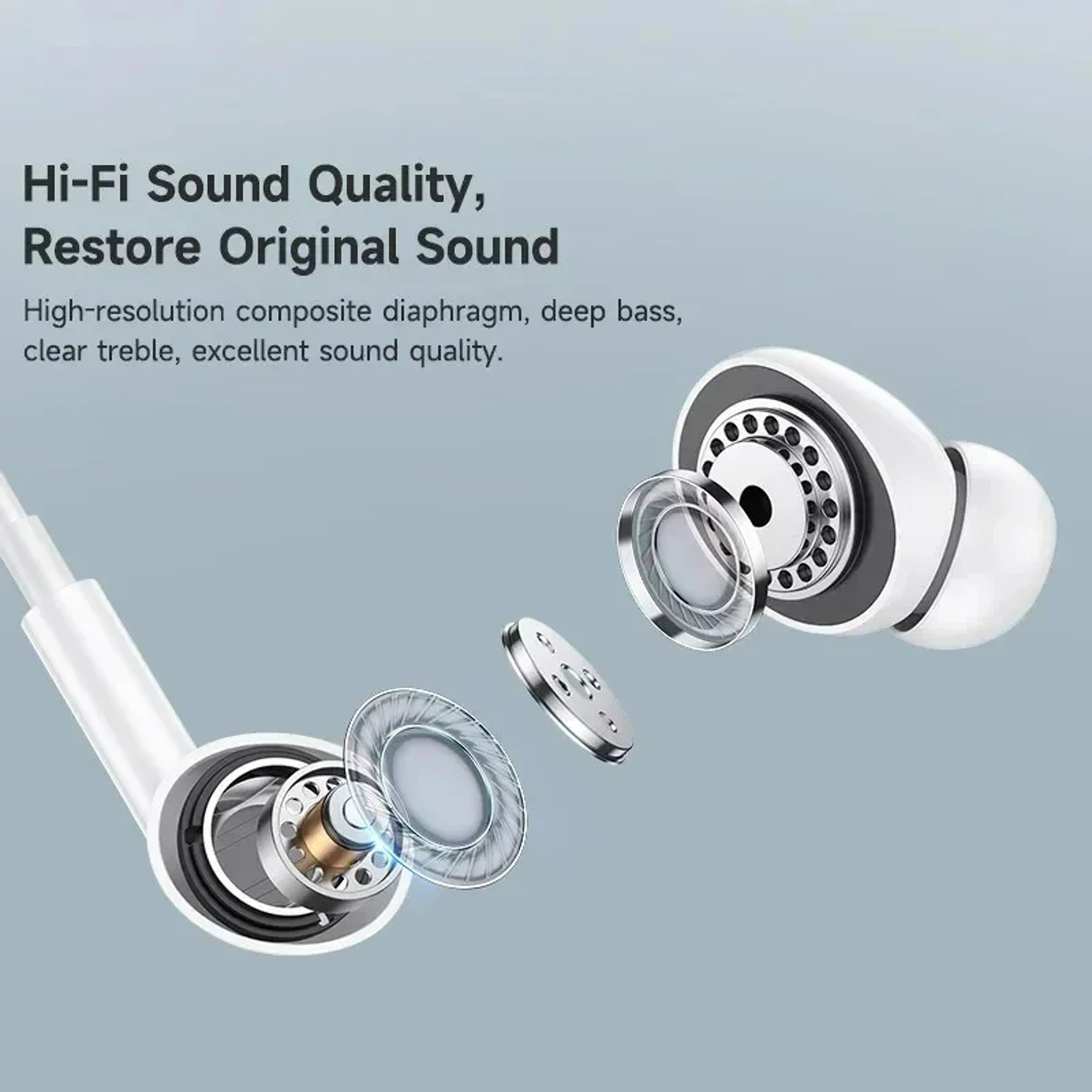 Lightning Earphones For IPhone Wired In Ear Headphones With Mic Apple Compatible 2