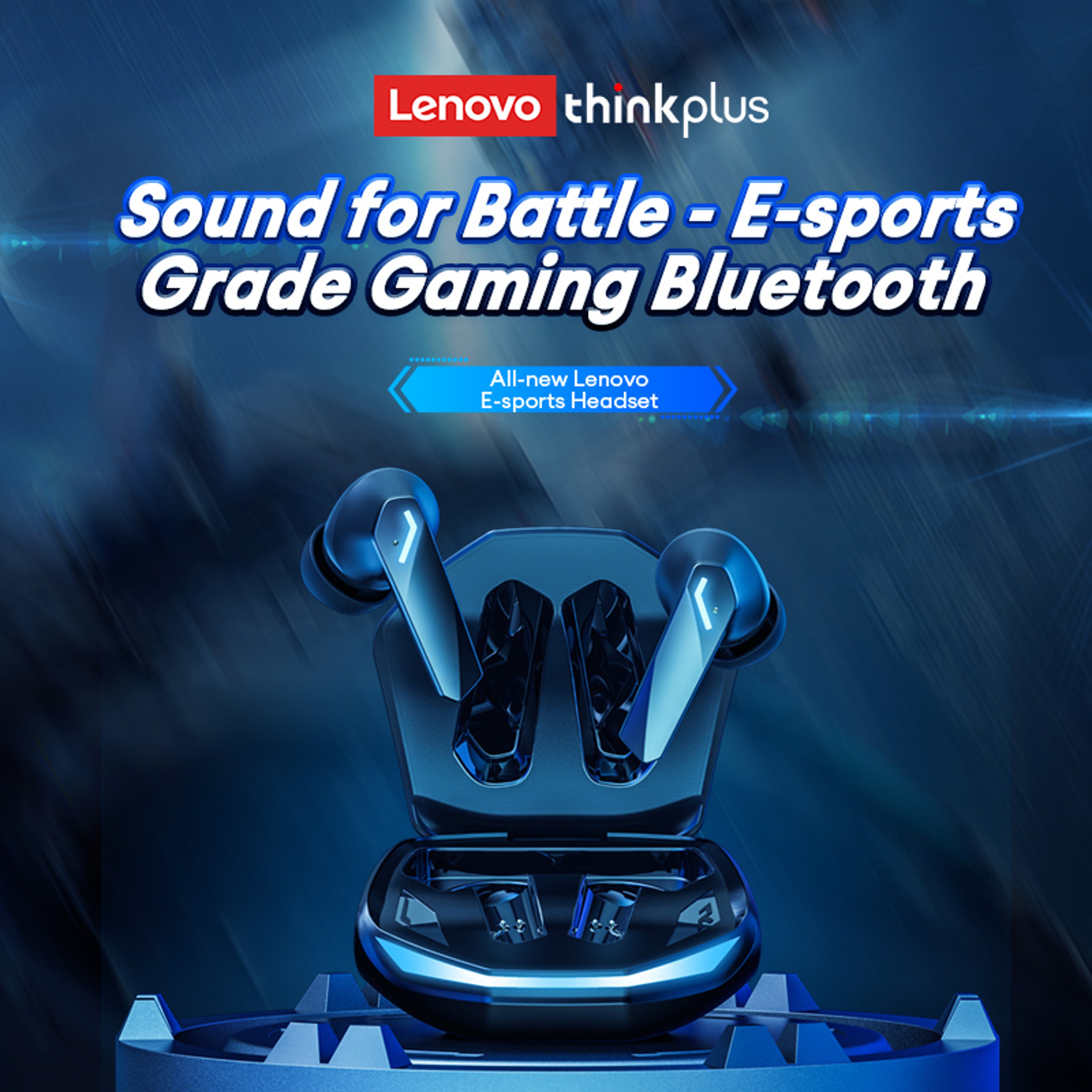 Lenovo Pro Bluetooth Gaming Earbuds With Low Latency Stereo Sound 2