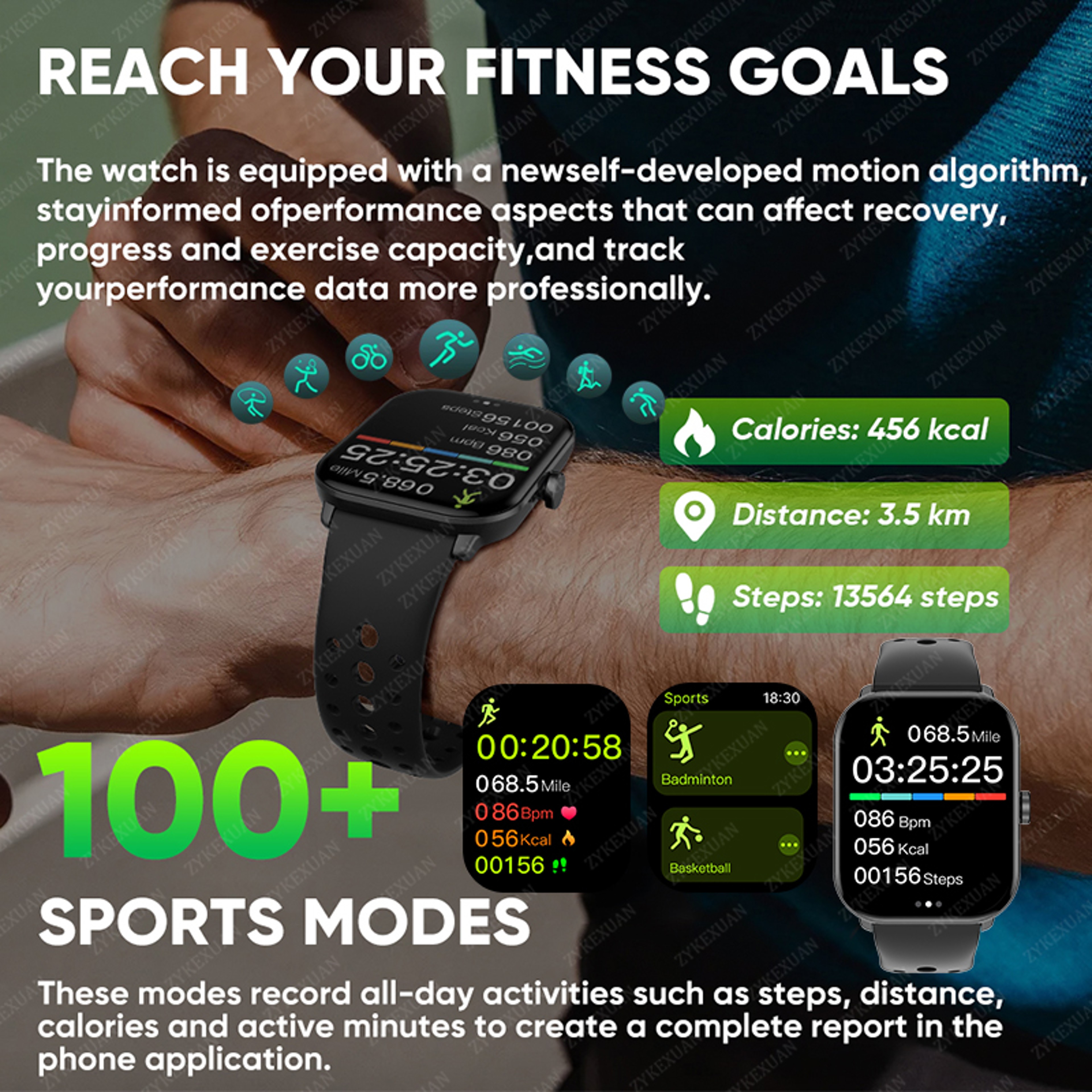 ActivePulse Pro Smart Watch With AMOLED Display GPS Tracking  Bluetooth Calling 2