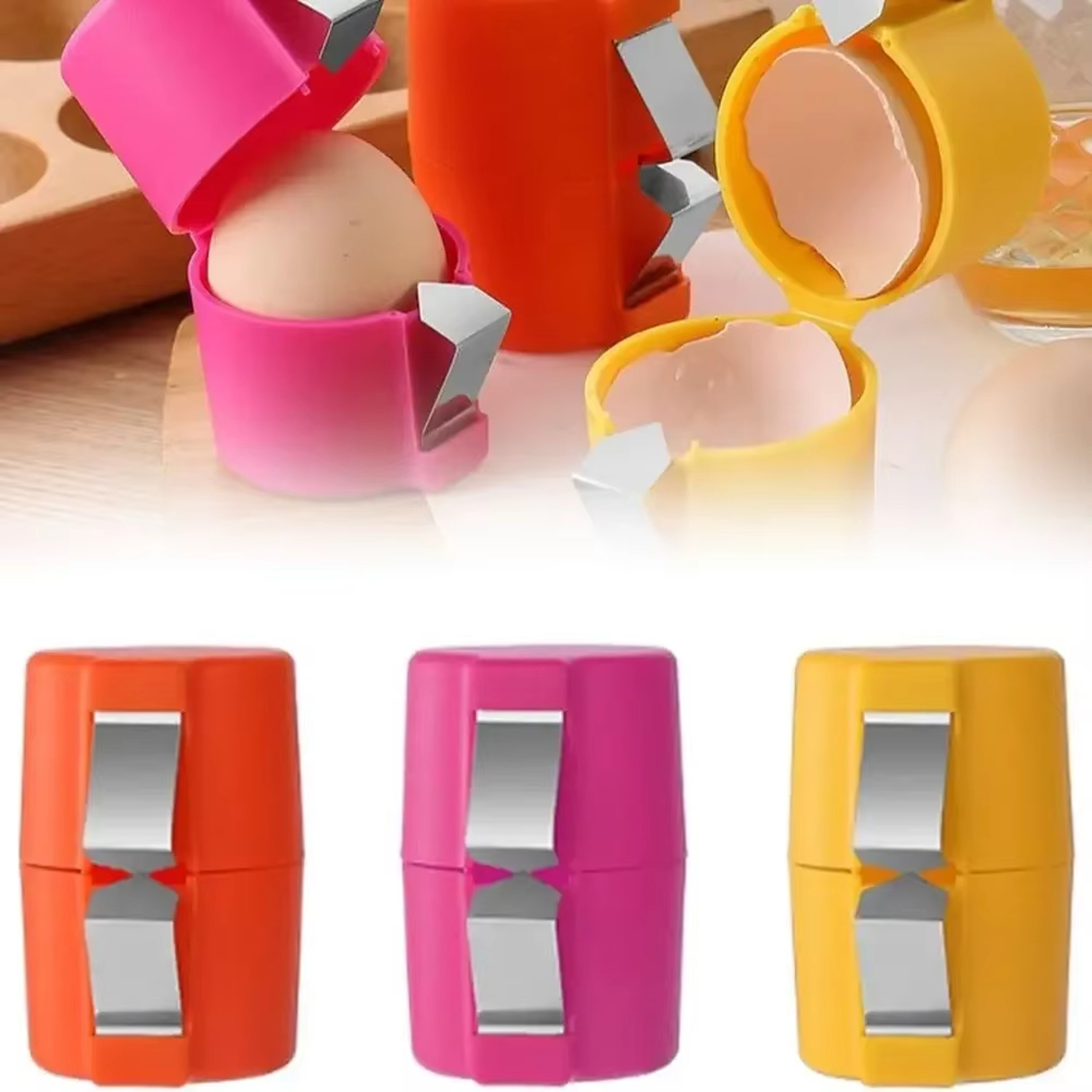 Stainless Steel Egg Separator  Egg Yolk Separator Tool For Fast Shell Cracking And Baking 0
