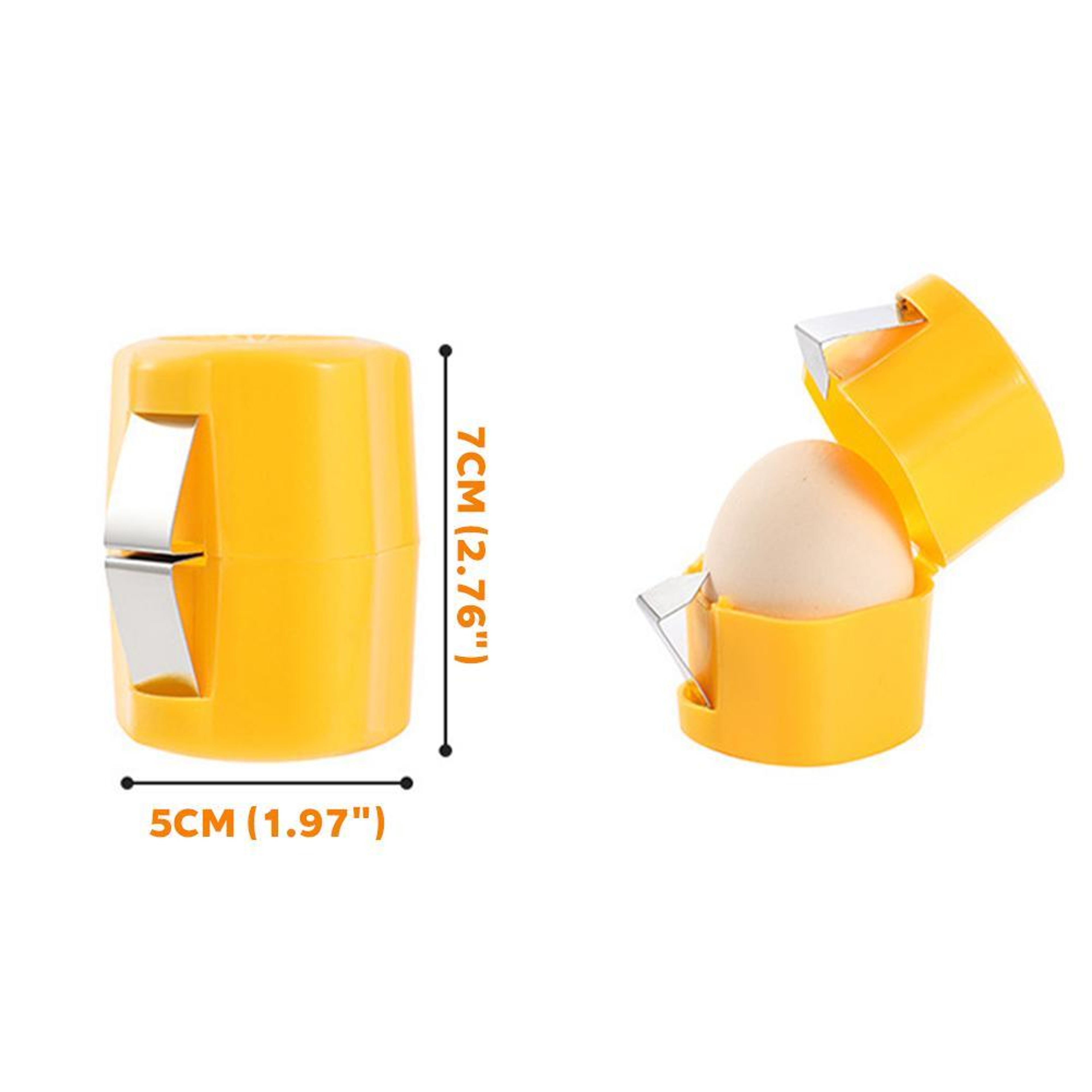 Stainless Steel Egg Separator  Egg Yolk Separator Tool For Fast Shell Cracking And Baking 4