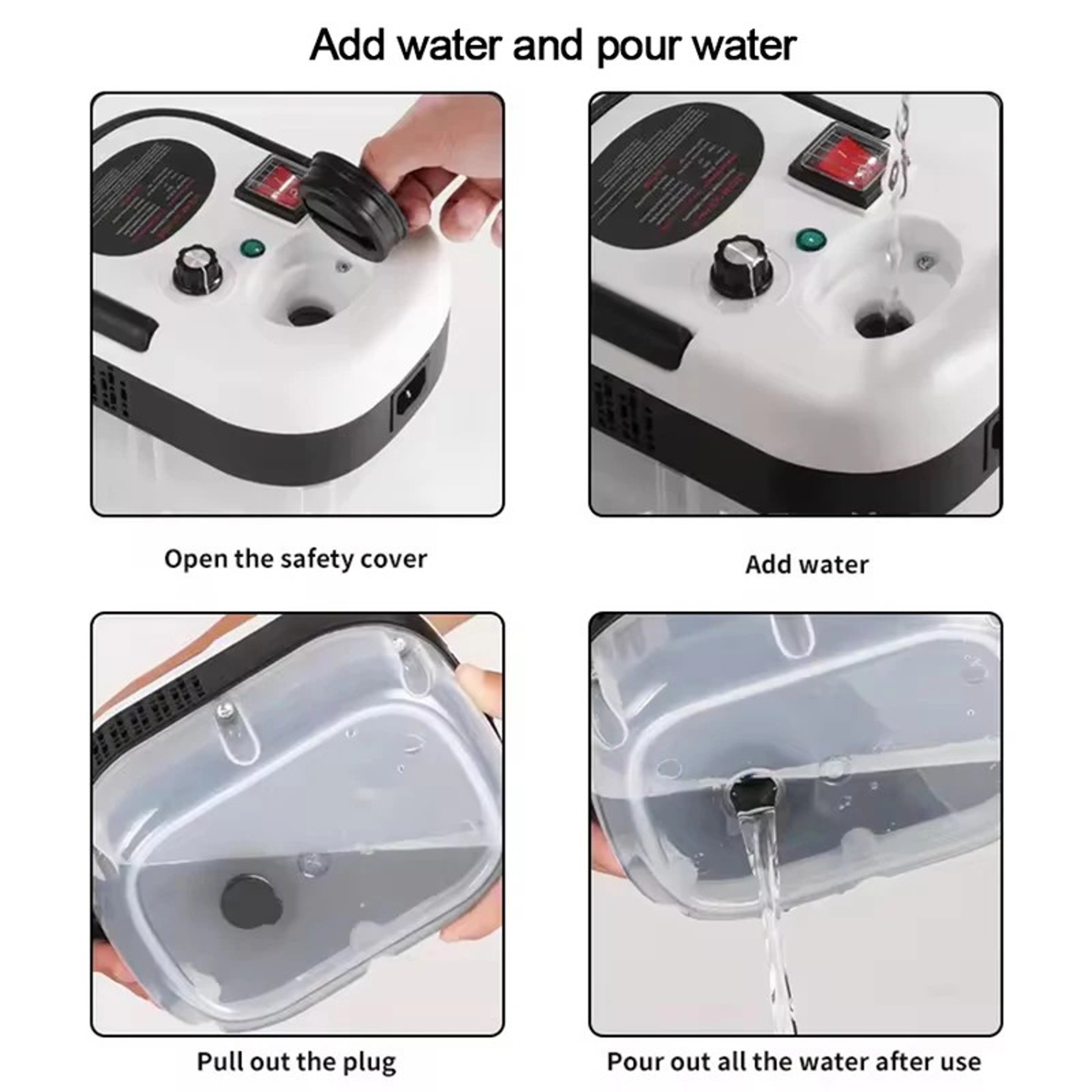 Portable Handheld Steam Cleaner High Temperature Pressurized Steam Cleaner For Home Kitchen  Car 4