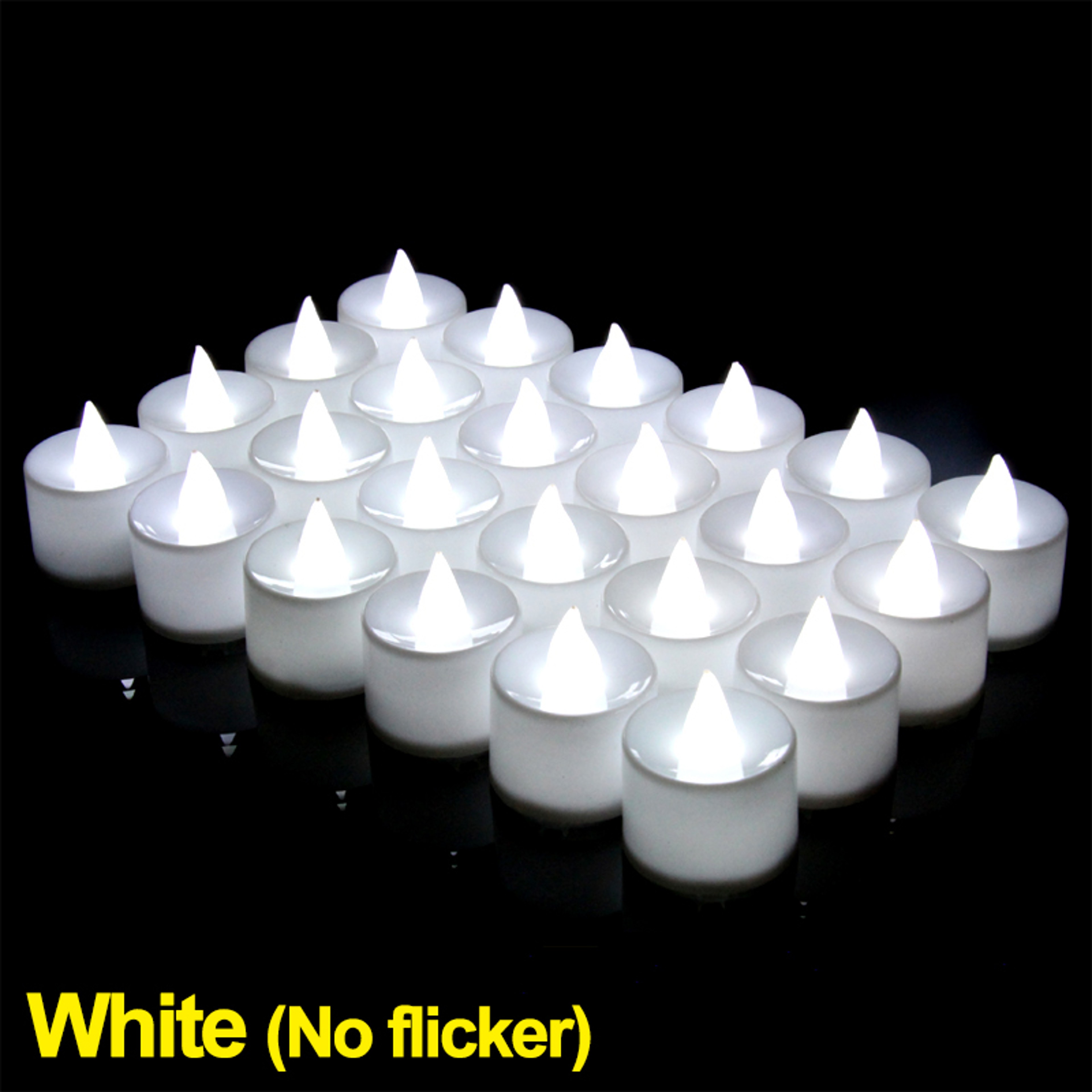 Flameless LED Candles Battery Operated Tea Lights For Wedding Party  Home Decor 7